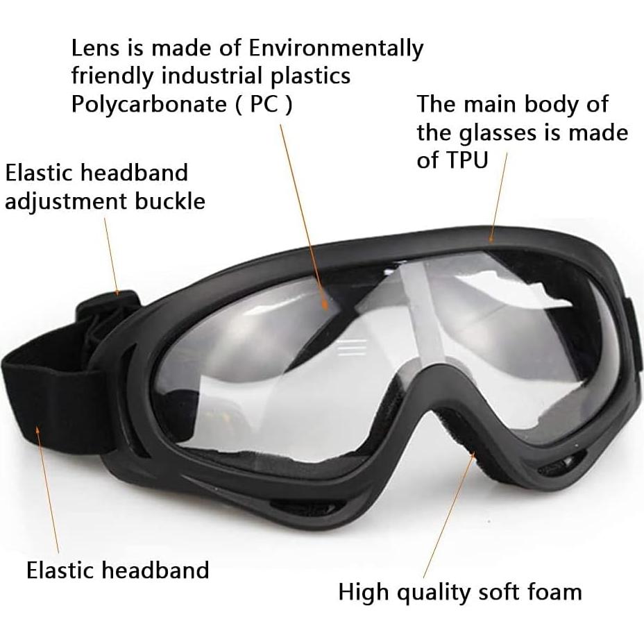 Conjunto de Protección Airsoft AOUTACC - Máscara y Gafas Tácticas