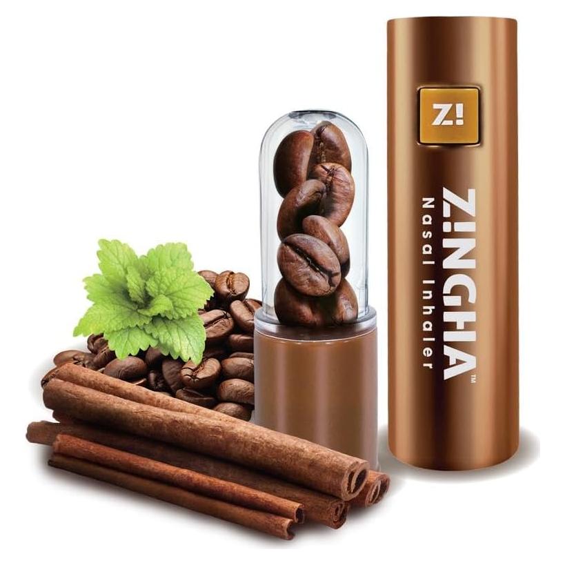 Stick de Aromaterapia ZINGHA Menta de Café Canela - Energía Natural