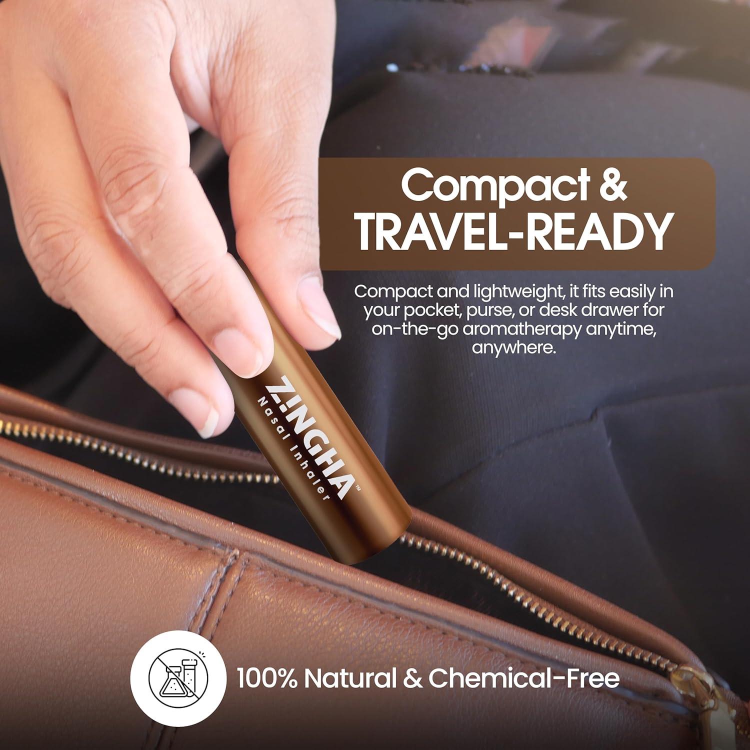 Stick de Aromaterapia ZINGHA Menta de Café Canela - Energía Natural