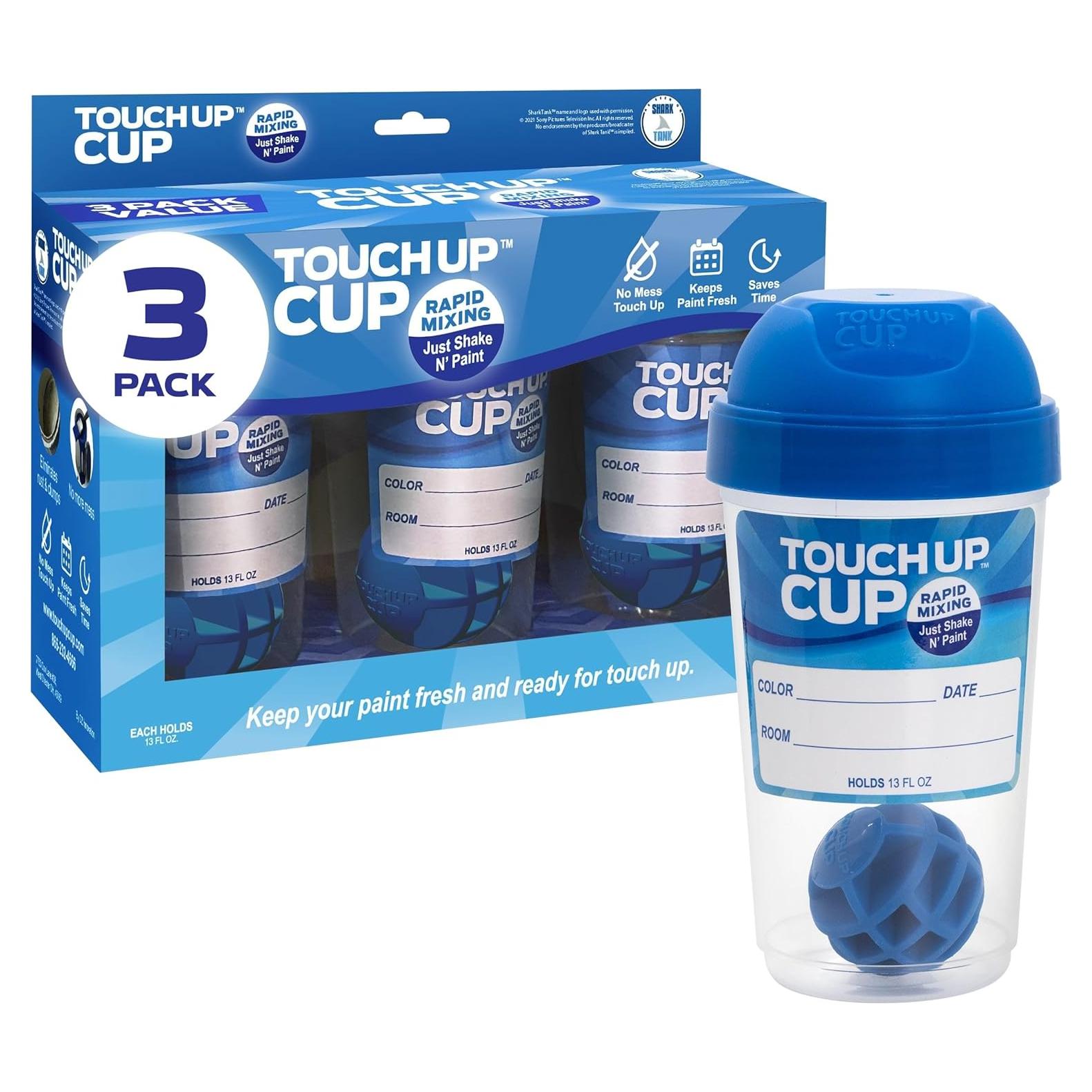Contenedores de Almacenamiento de Pintura Touch Up Cup 3x13 oz