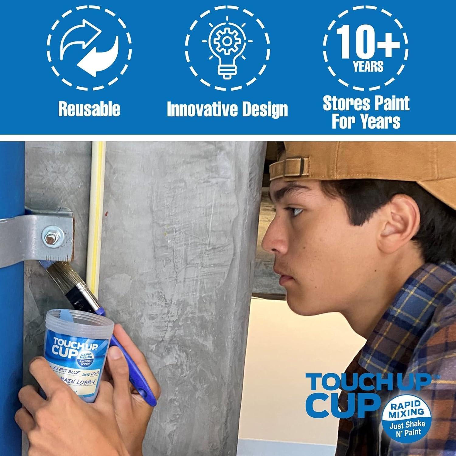 Contenedores de Almacenamiento de Pintura Touch Up Cup 3x13 oz