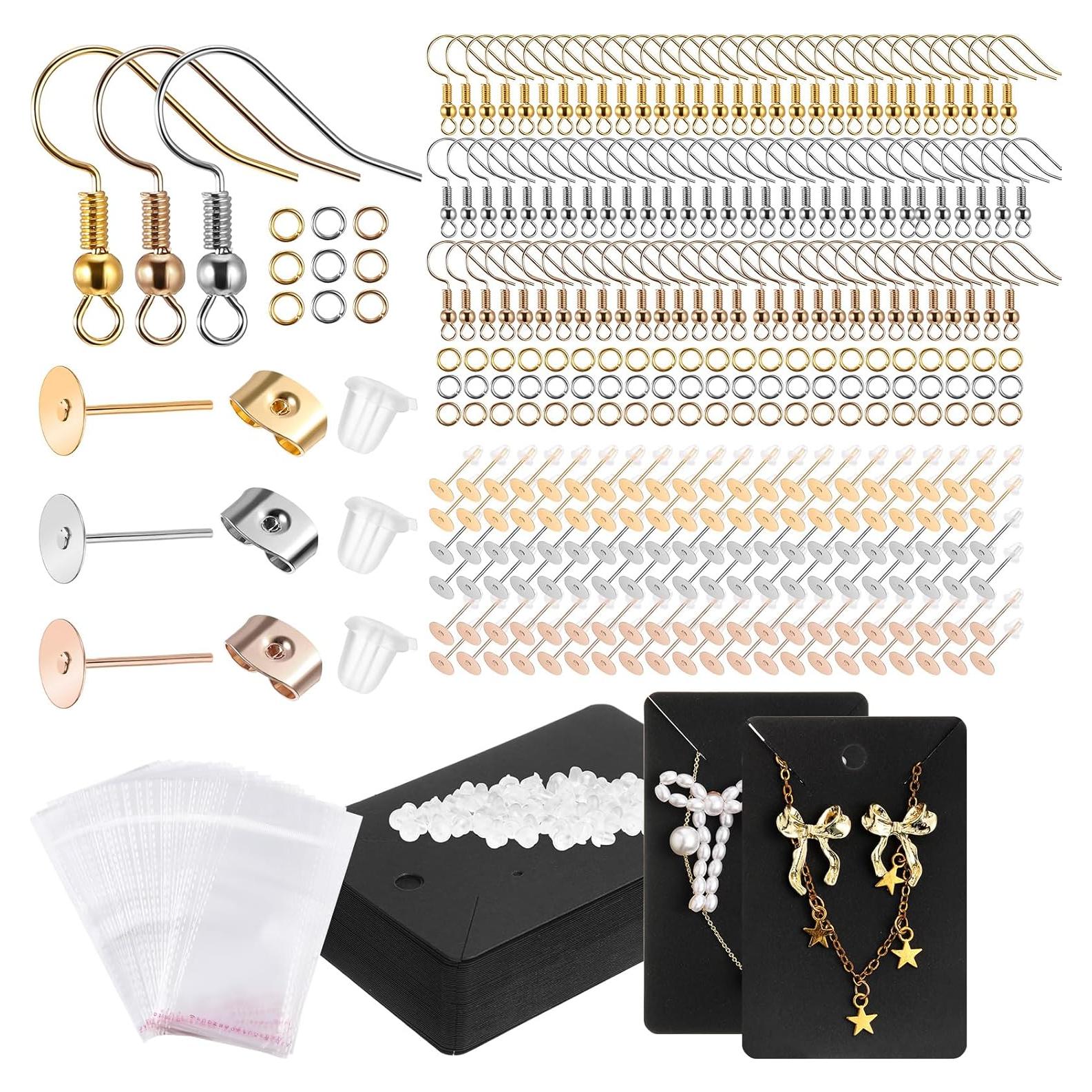 Kit de Fabricación de Pendientes Tondiamo 2100 Piezas