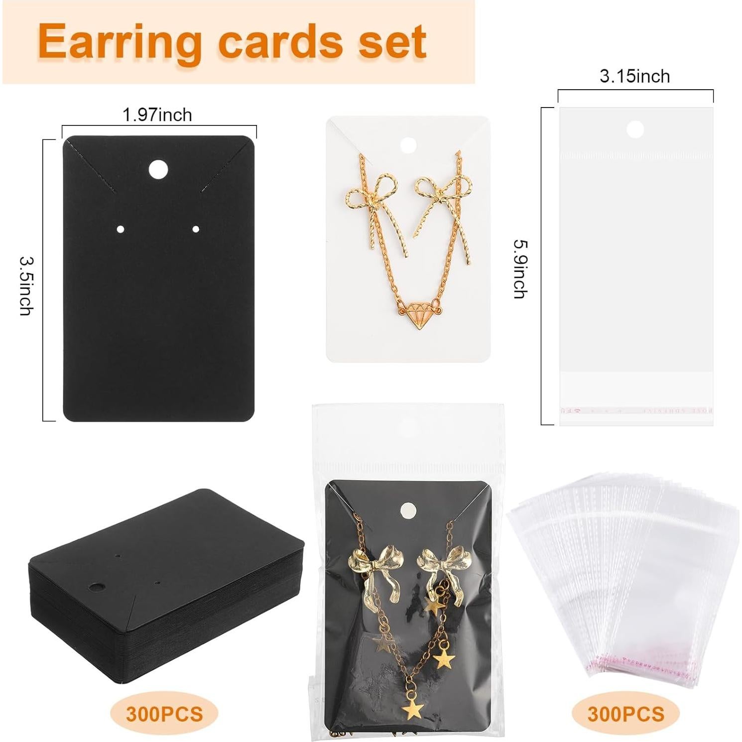 Kit de Fabricación de Pendientes Tondiamo 2100 Piezas