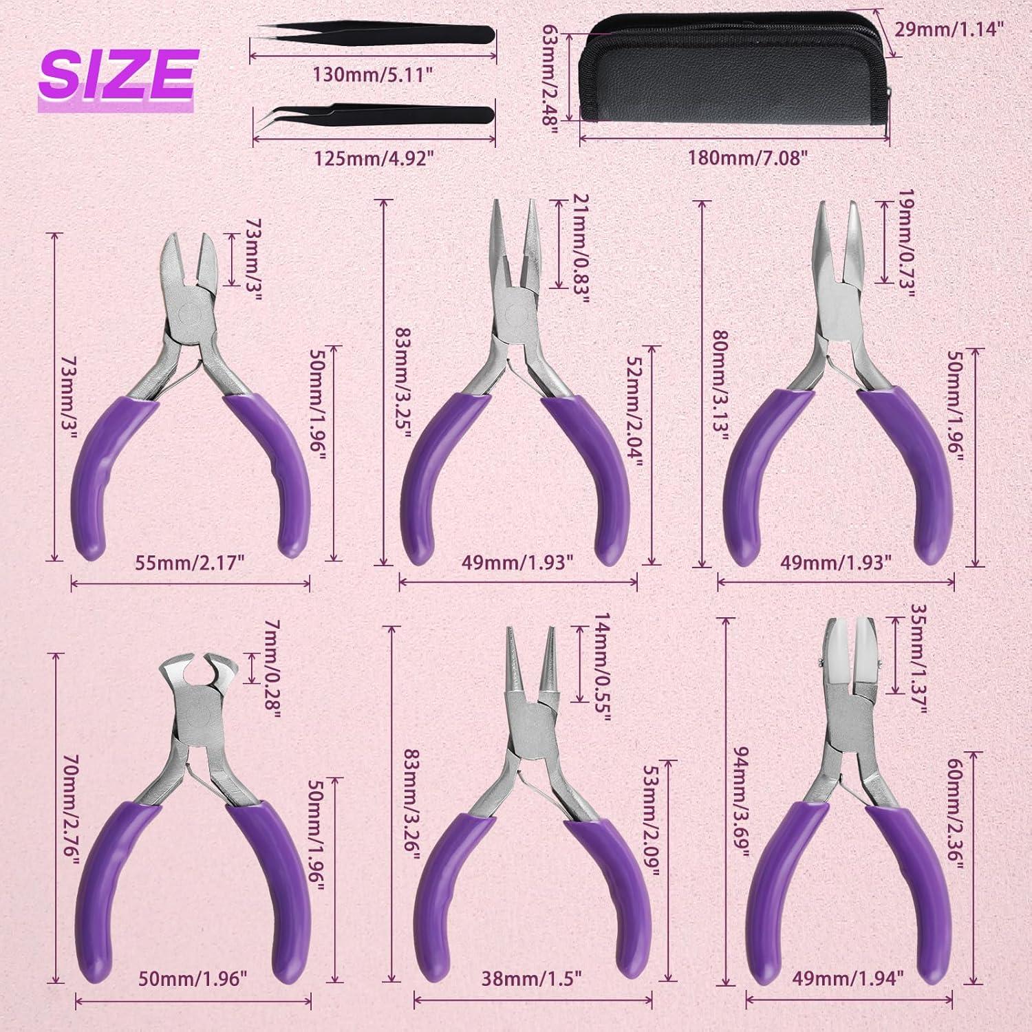 Juego de 6 Alicates Mini SPEEDWOX para Joyería - Ergonómicos