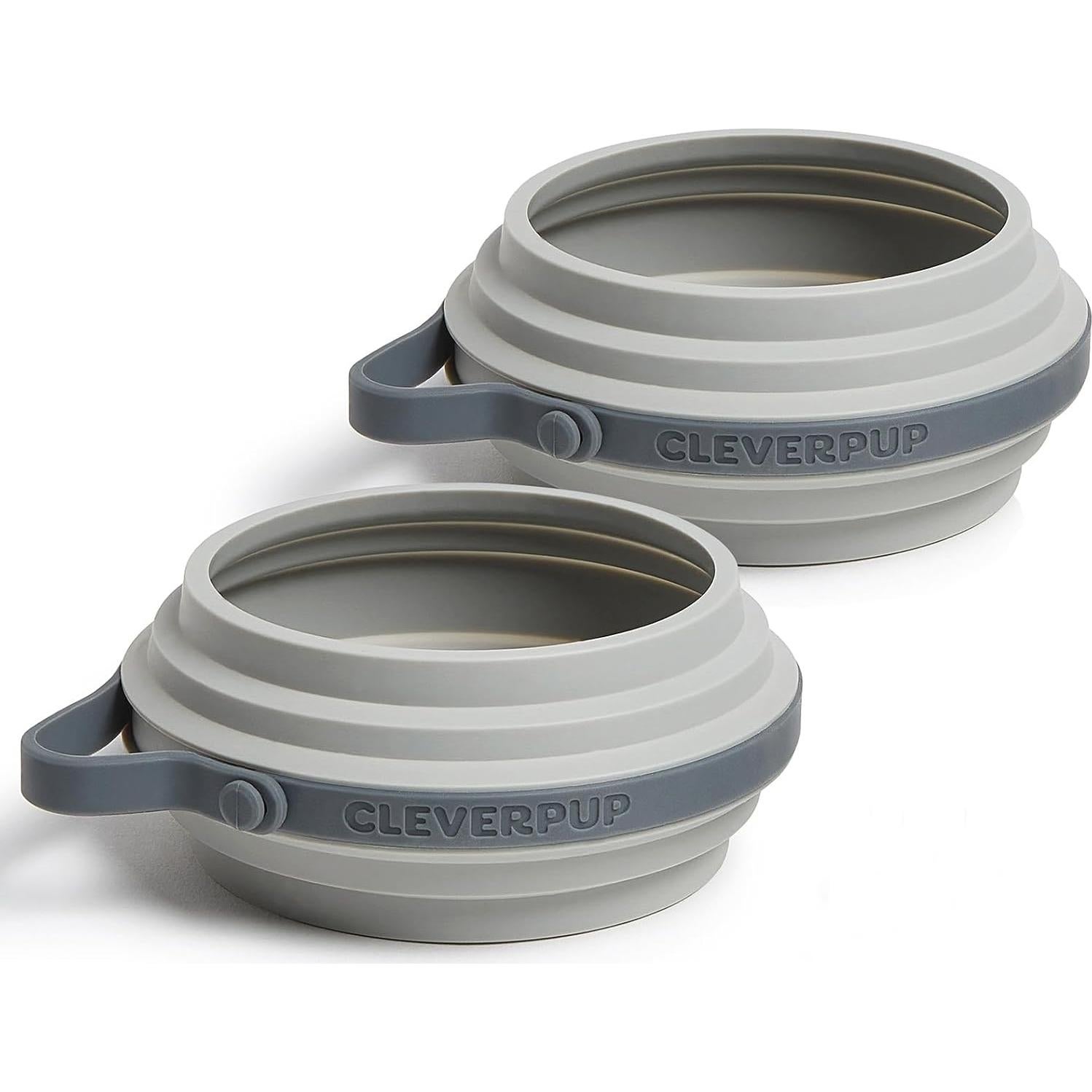 Kit de Viaje para Perros Cleverpup 7 Piezas Grafito