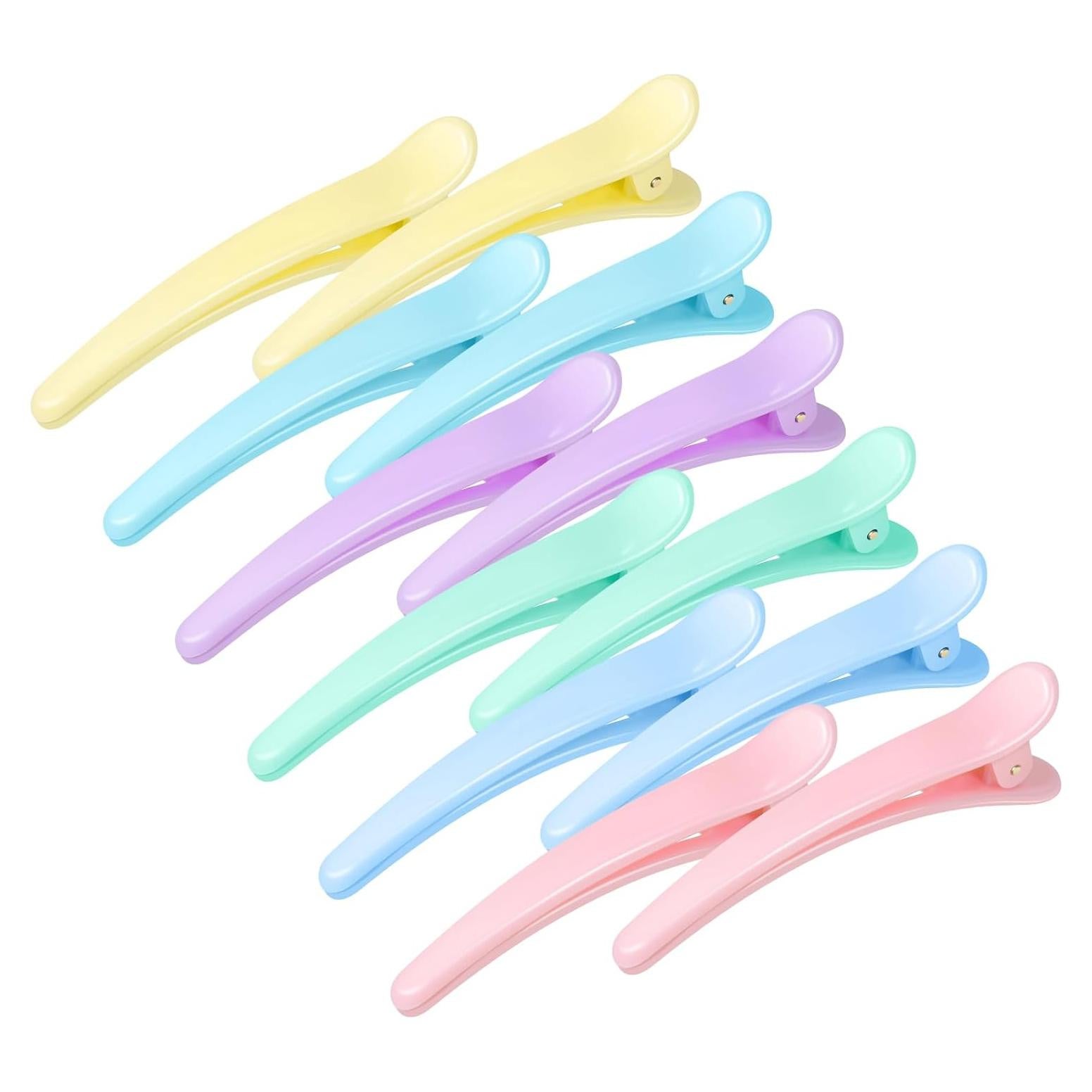 Pinzas para el cabello Sublaga 12 PCS Antideslizantes 8 cm