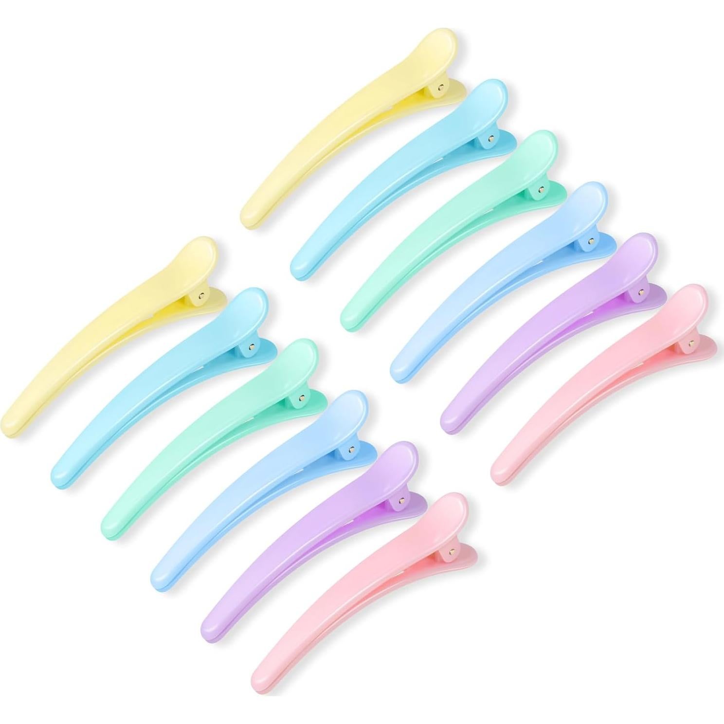 Pinzas para el cabello Sublaga 12 PCS Antideslizantes 8 cm