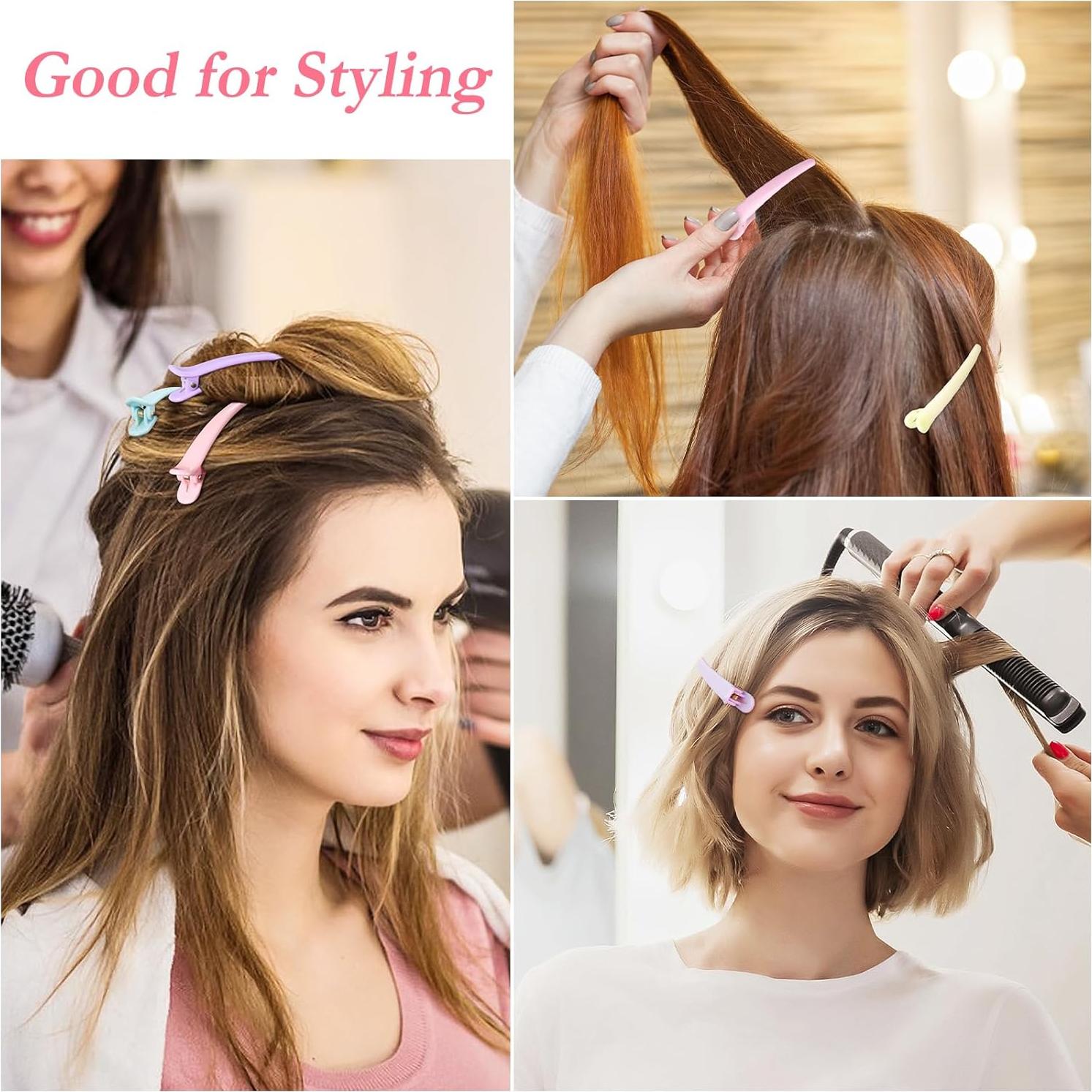 Pinzas para el cabello Sublaga 12 PCS Antideslizantes 8 cm