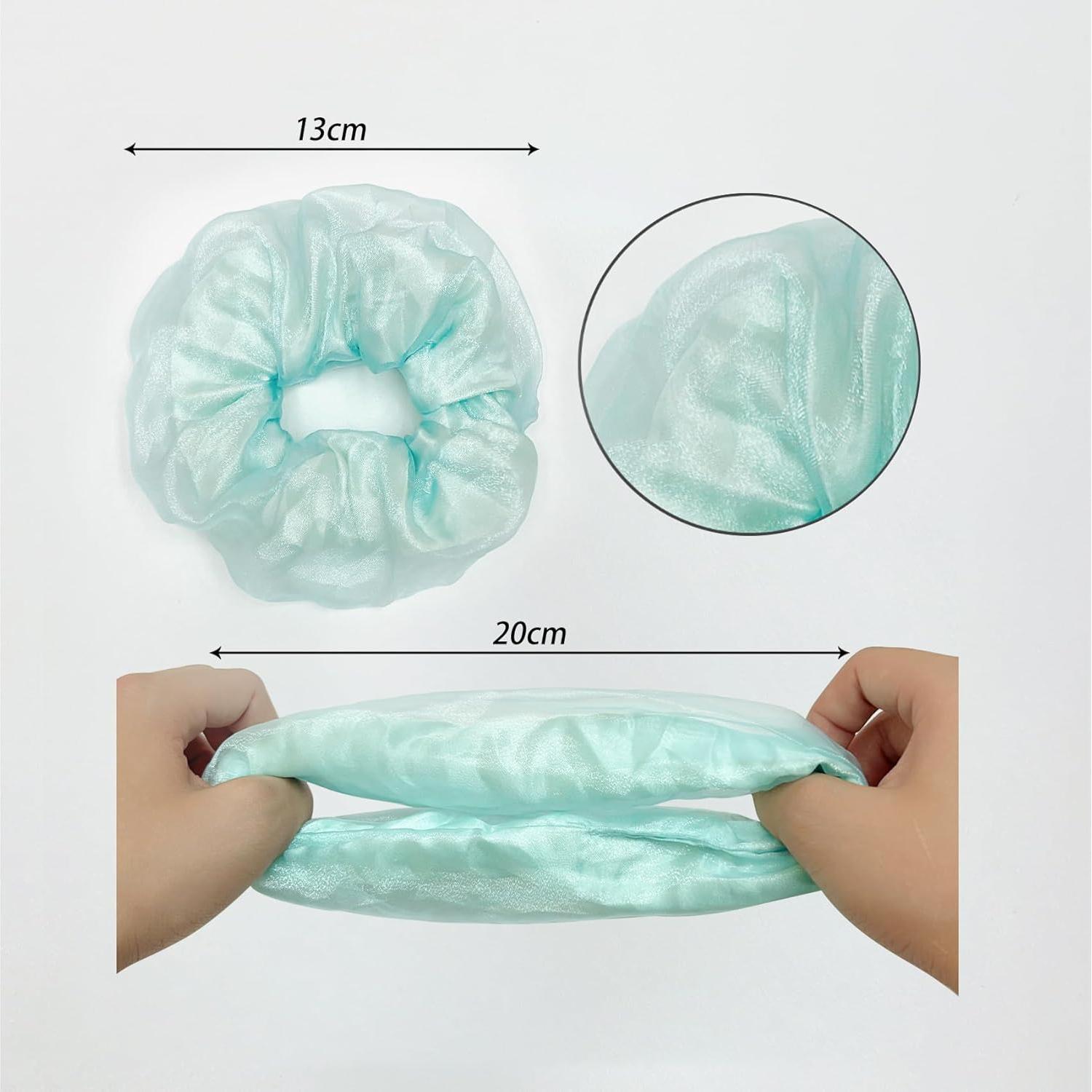 Scrunchies LED 18PCS Aosimin Brillan en la Oscuridad Multicolor