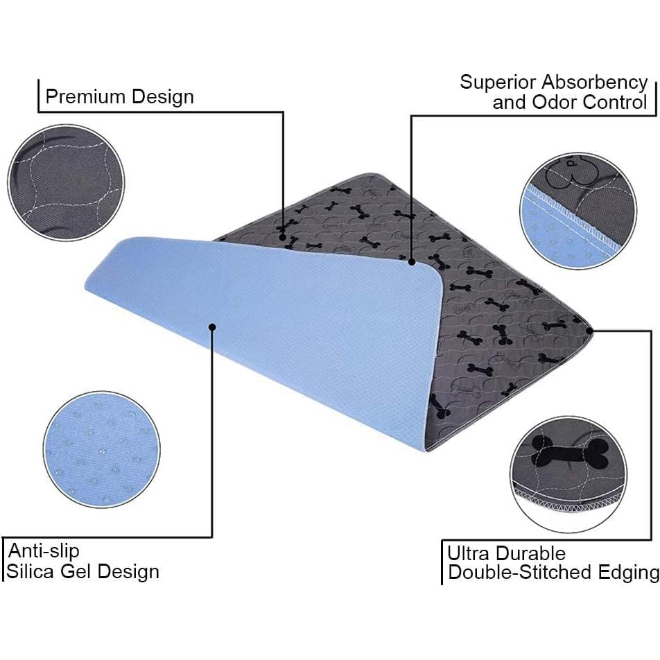 Alfombrillas Lavables para Perros JDPET 45.72x60.96 cm - Paquete de 4