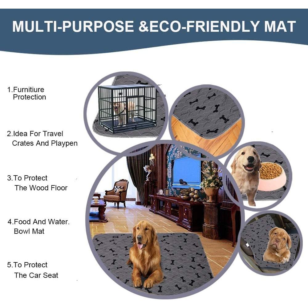 Alfombrillas Lavables para Perros JDPET 45.72x60.96 cm - Paquete de 4