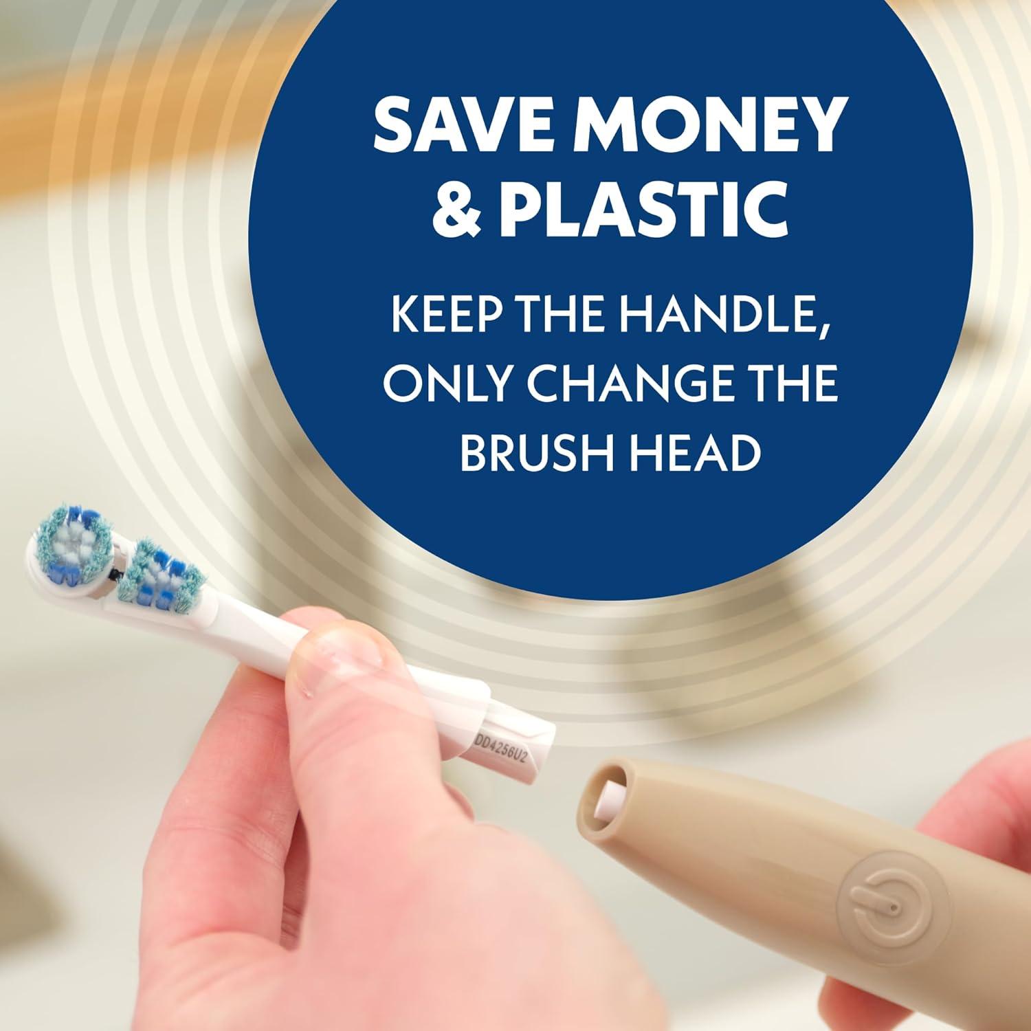 Cepillo de dientes eléctrico Spinbrush Smart Clean - Champán, 1 unidad