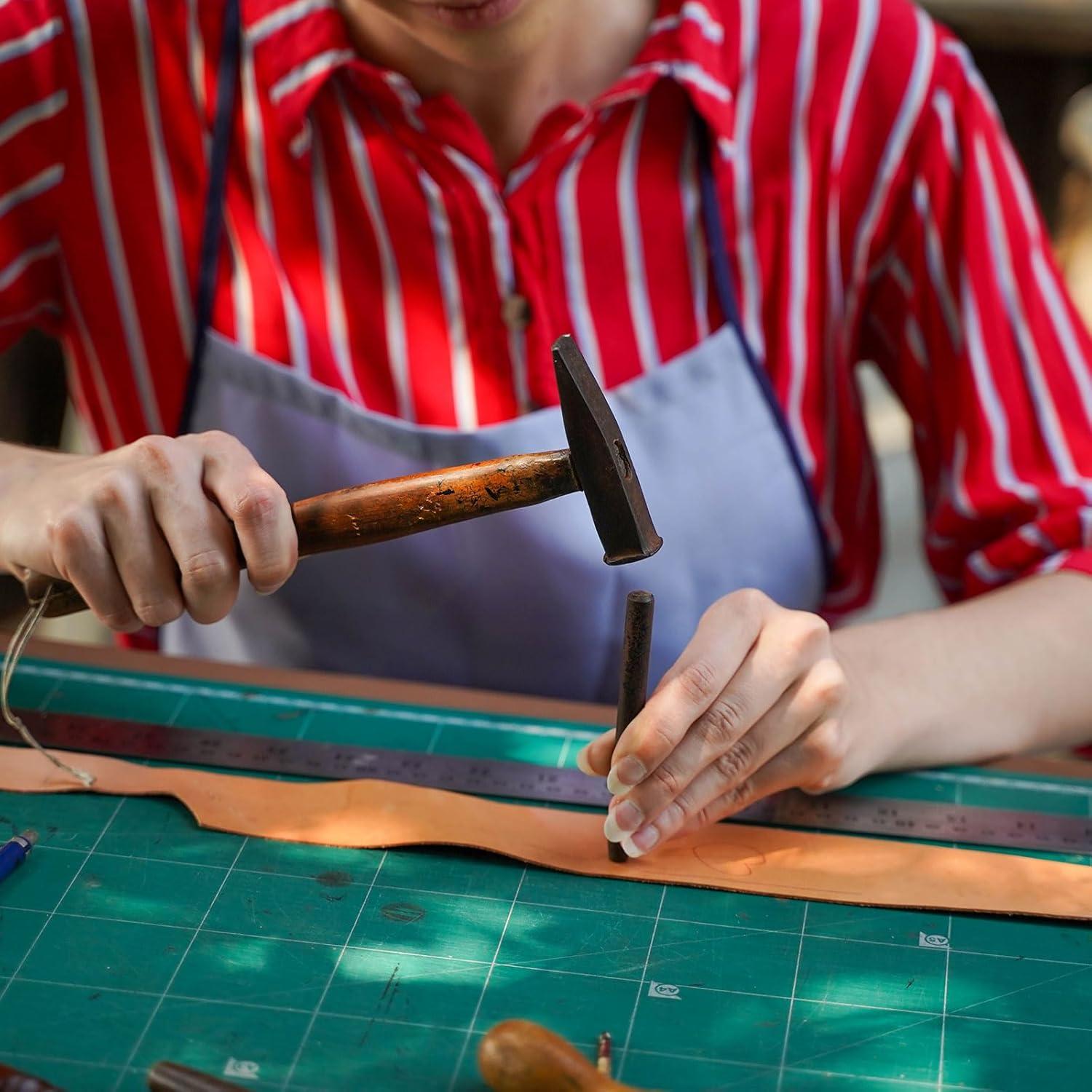 Punzonadora Hueca para Cuero HARFINGTON 28mm Acero al Carbono