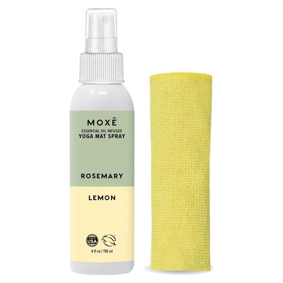 Limpiador para Mat de Yoga MOXĒ 4 Oz Romero Limón Ecológico