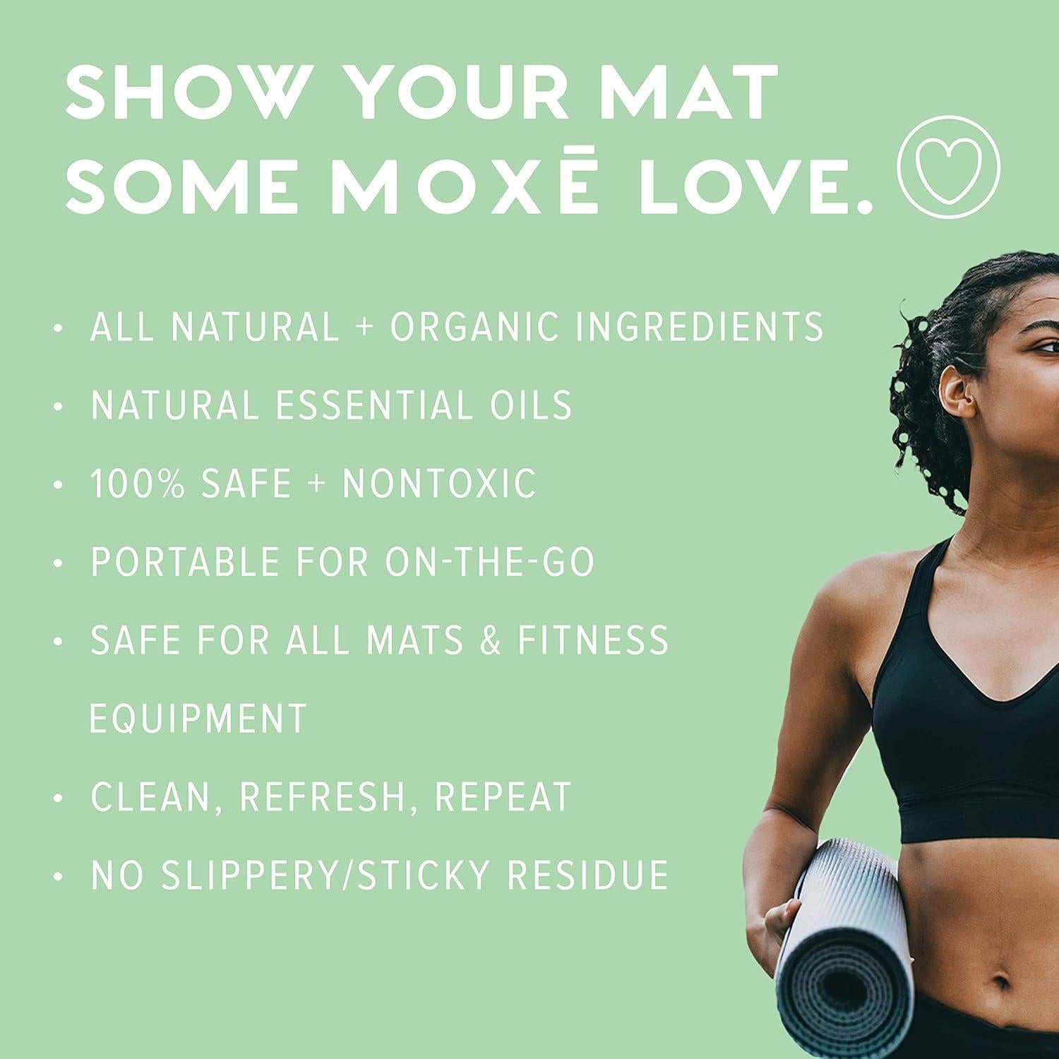 Limpiador para Mat de Yoga MOXĒ 4 Oz Romero Limón Ecológico