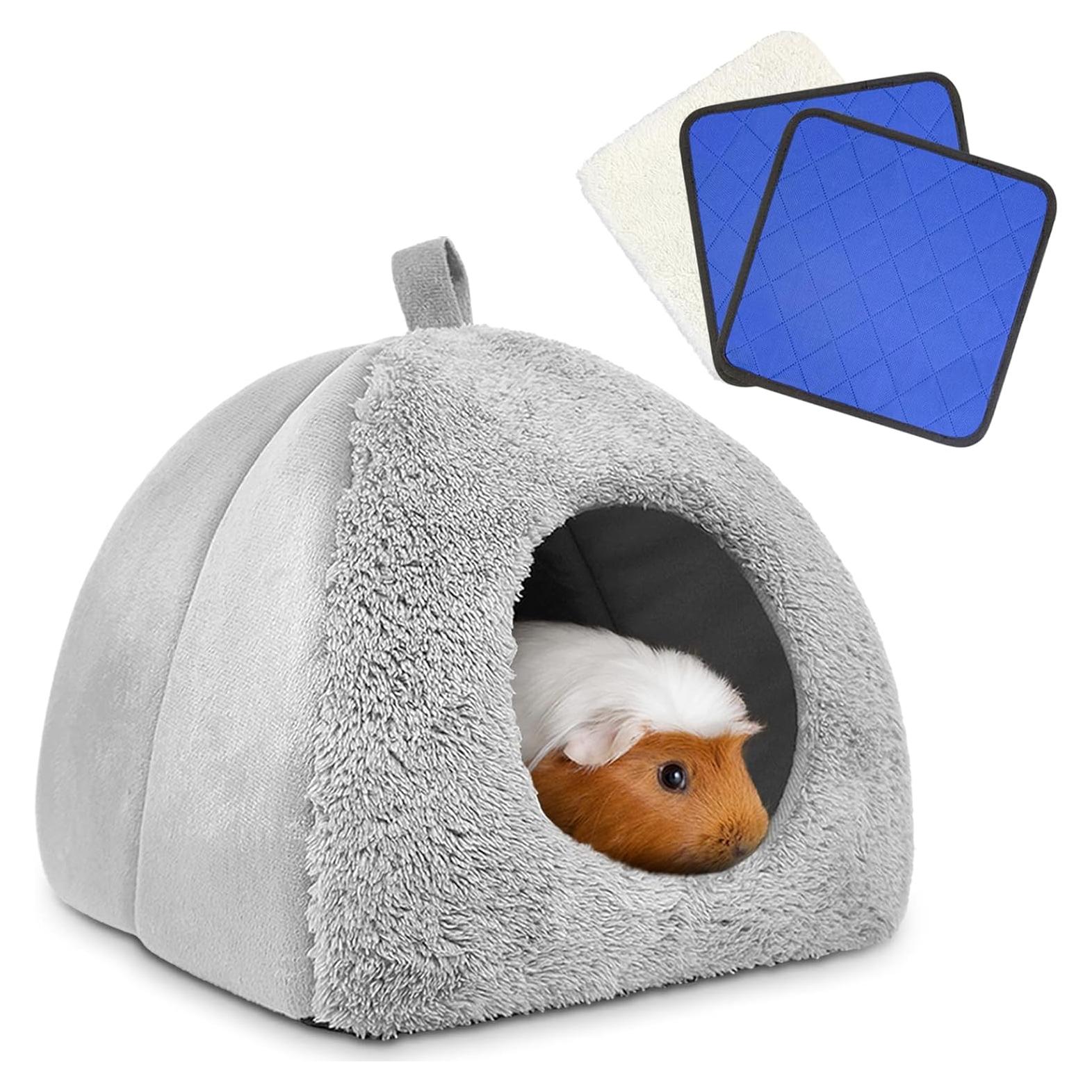 Cama para Cobaya Tierecare con Almohadillas Absorbentes 27cm