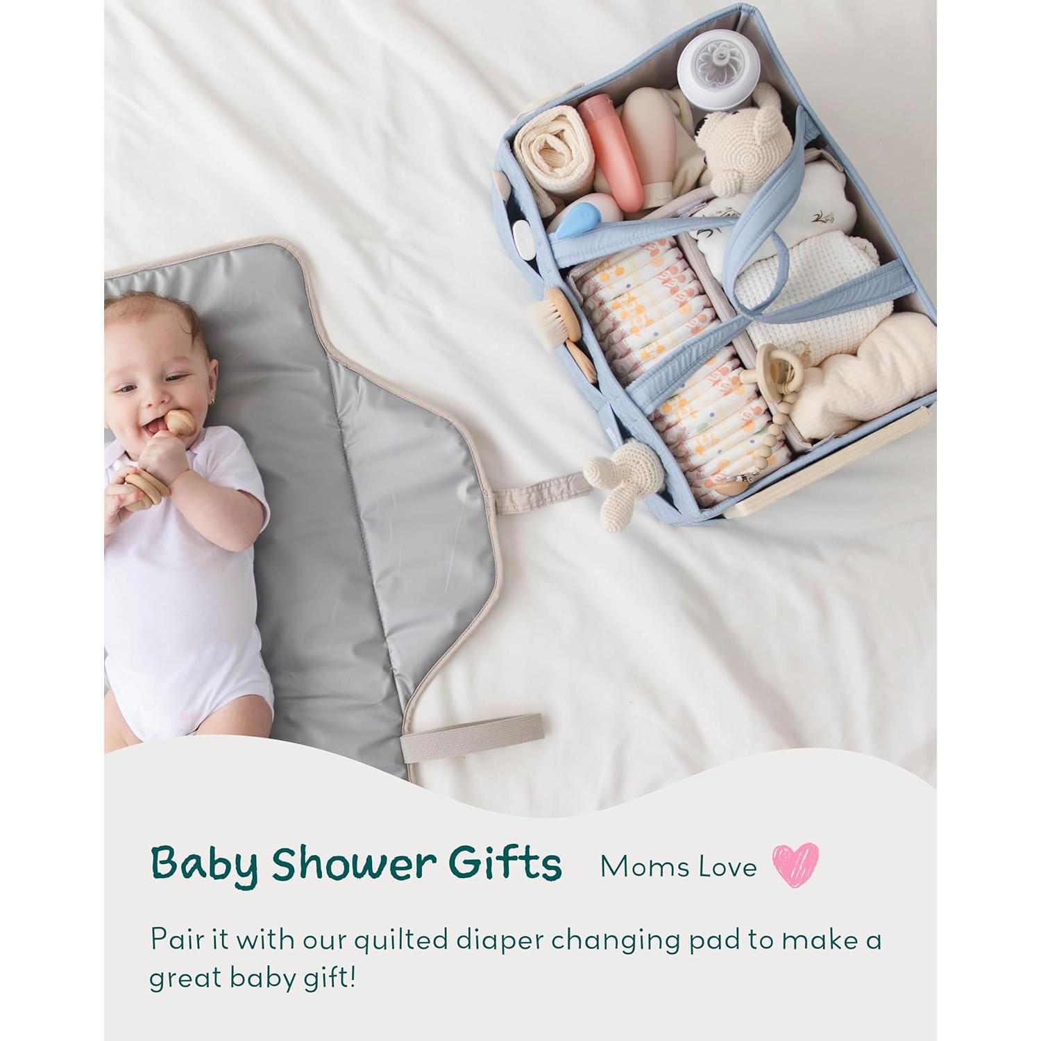 Organizador de Pañales Lily Miles Brisa de Bebé Acolchado