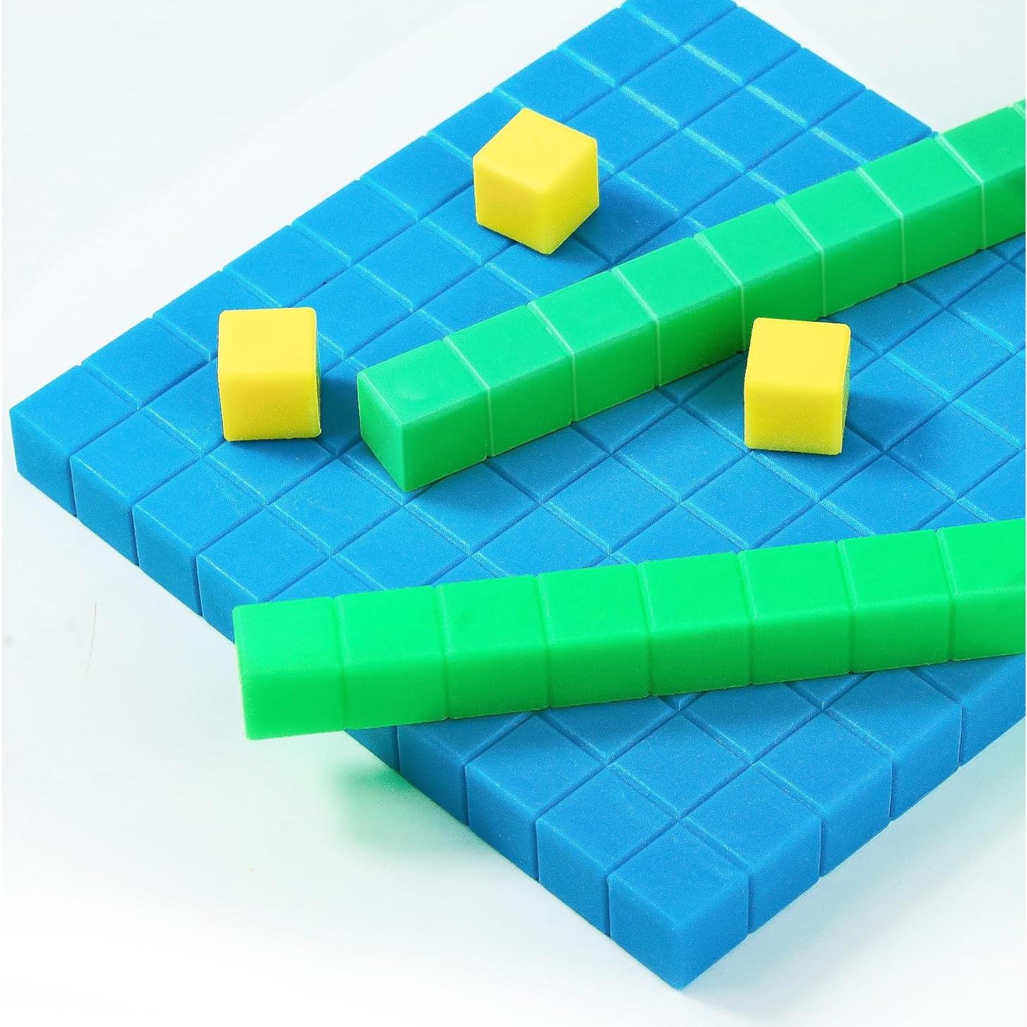 Juego de Bloques de Base Diez TH - Manipulativos Matemáticos