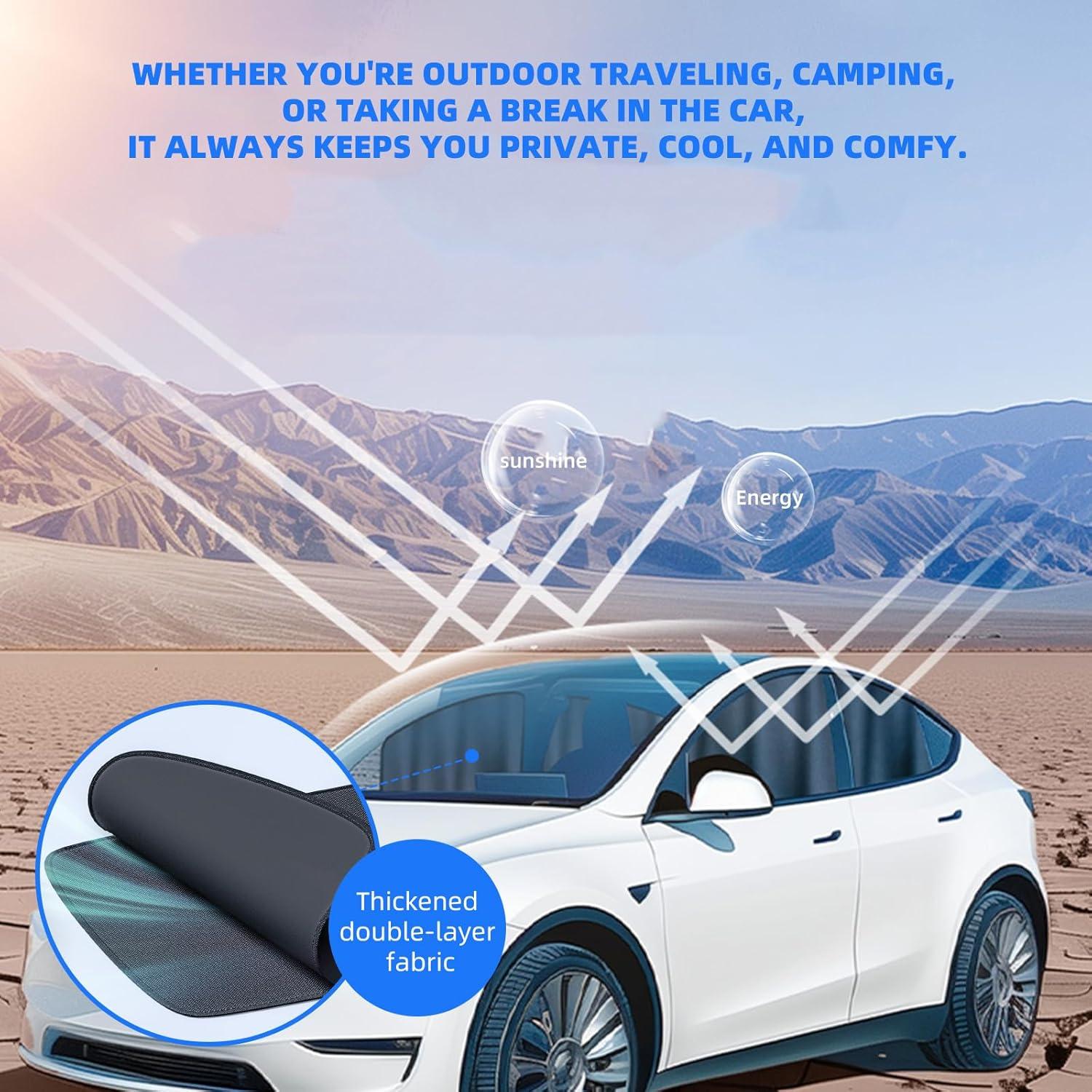 Toldo Magnético para Ventana Lateral Tesla Model 3 2025