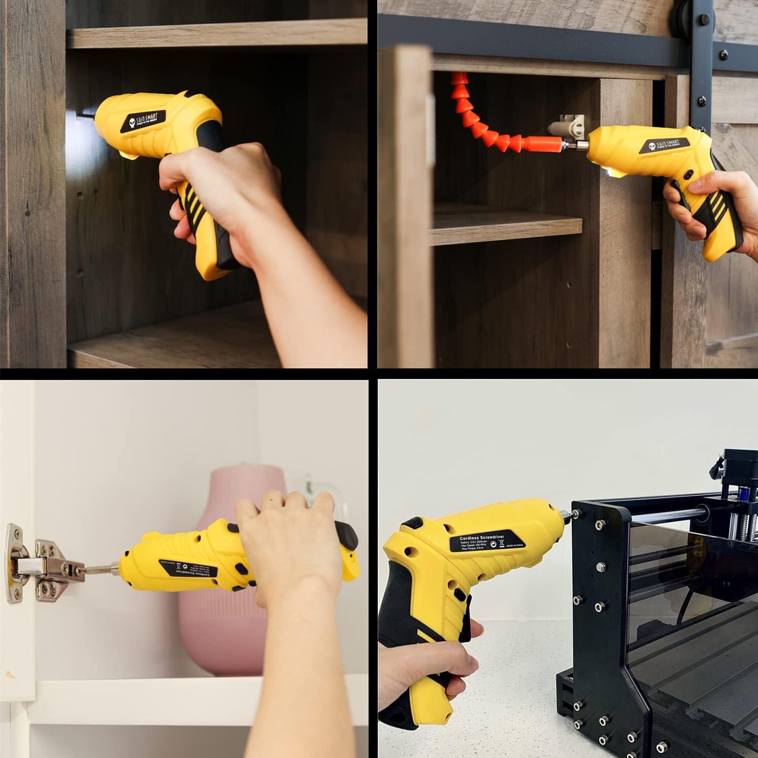 Destornillador Eléctrico SainSmart 3.6V con 45 Puntas