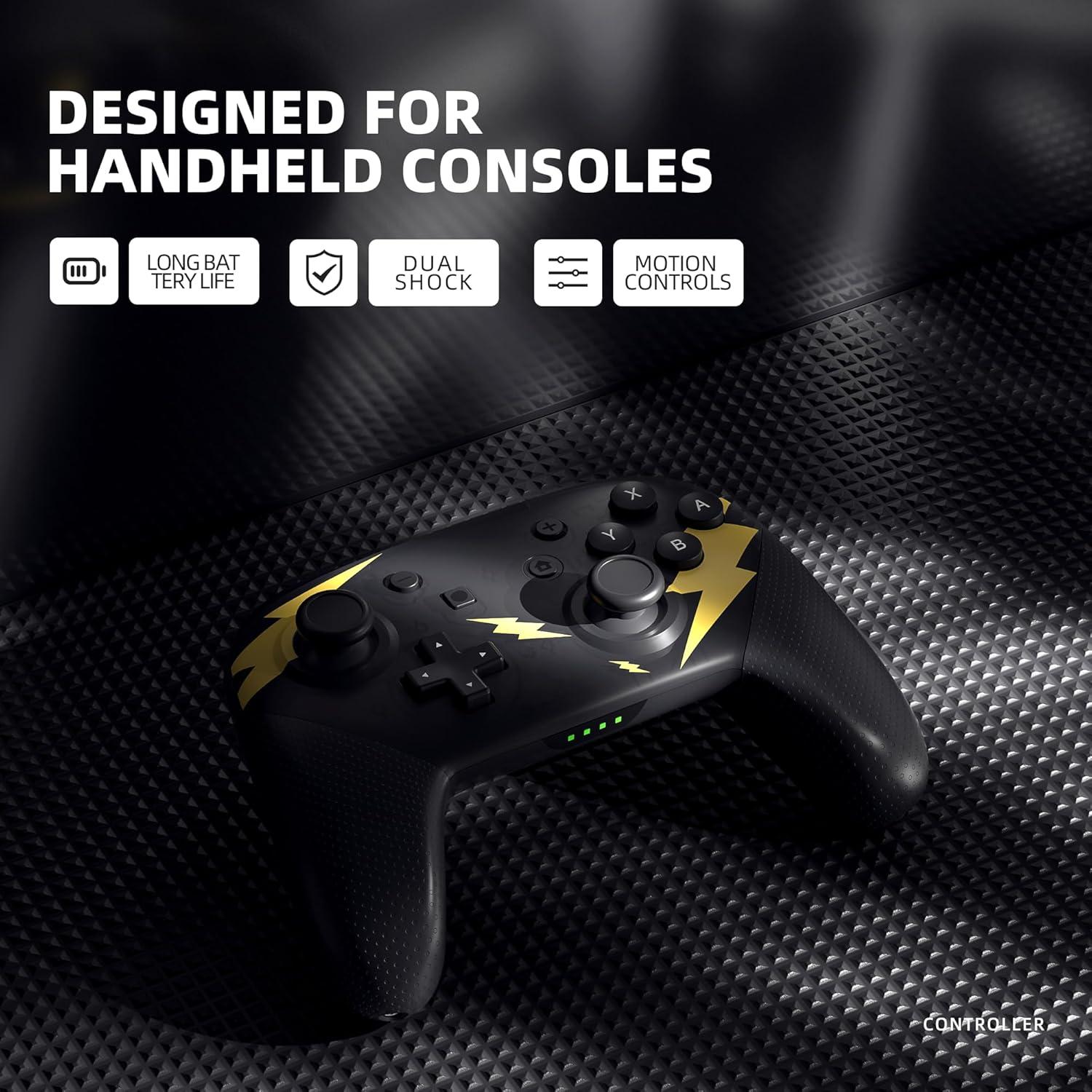 Controlador Pro Inalámbrico YKASEK para Switch - Negro