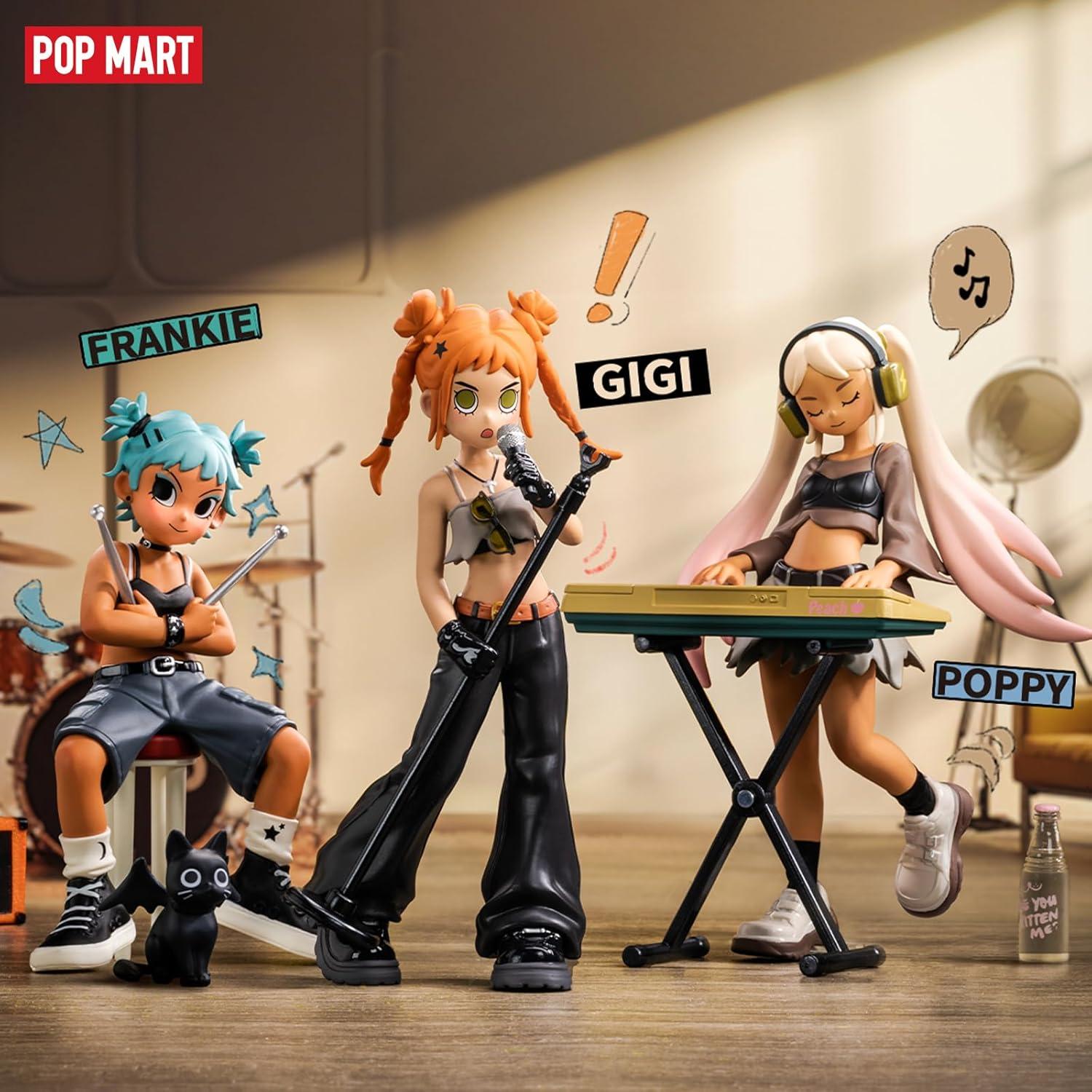 Figuras coleccionables POP MART Peach Riot Rise Up - 12 unidades