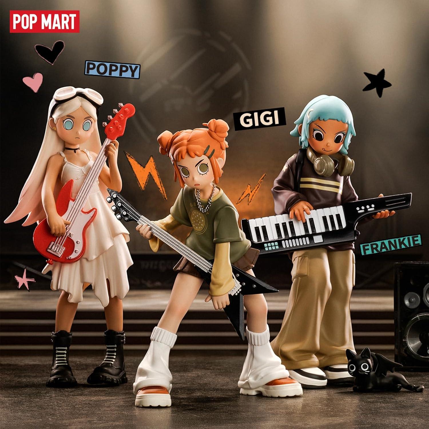 Figuras coleccionables POP MART Peach Riot Rise Up - 12 unidades