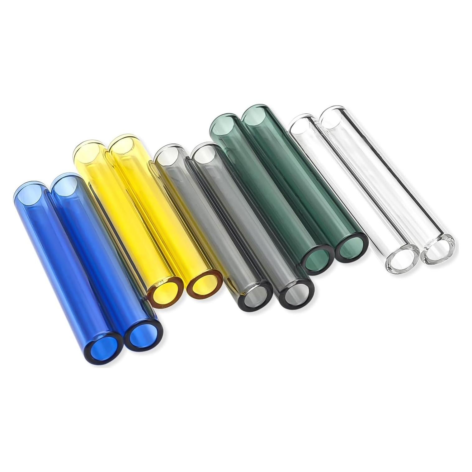 Tuberías de vidrio borosilicato PQAPGT 7.62 cm 10 piezas 12 mm