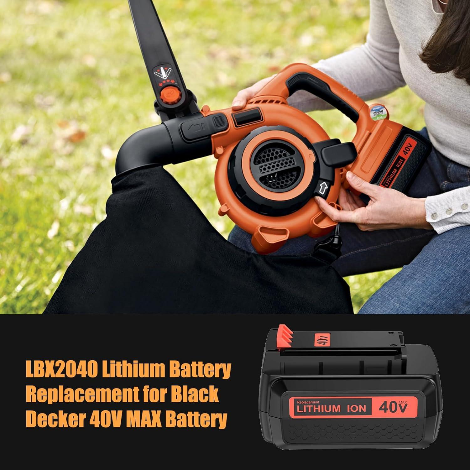Batería de Reemplazo 3600mAh 40V Black and Decker Amarillo