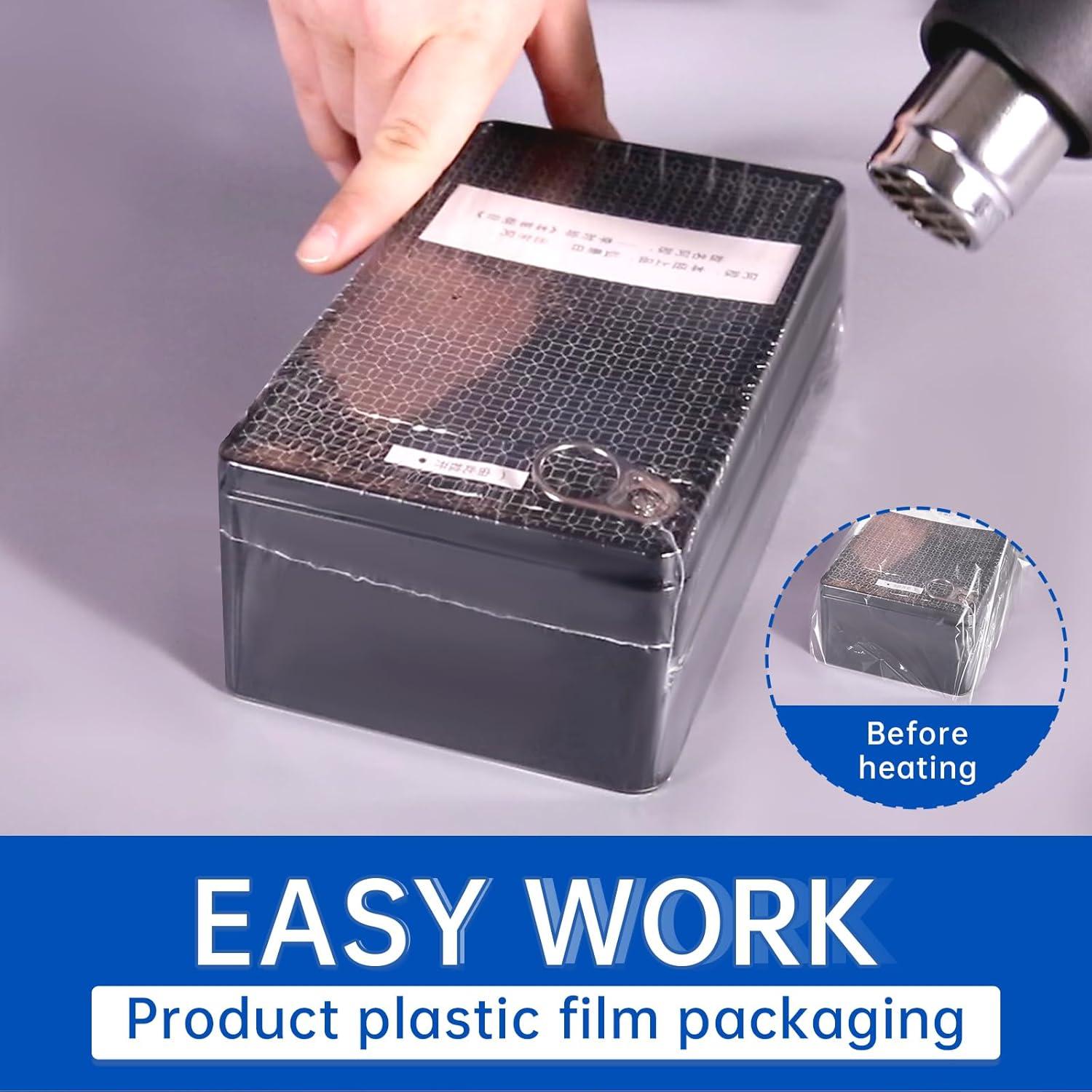 Pistola de Calor 1800W R-PACK 866A Digital 50-649°C 4 Boquillas