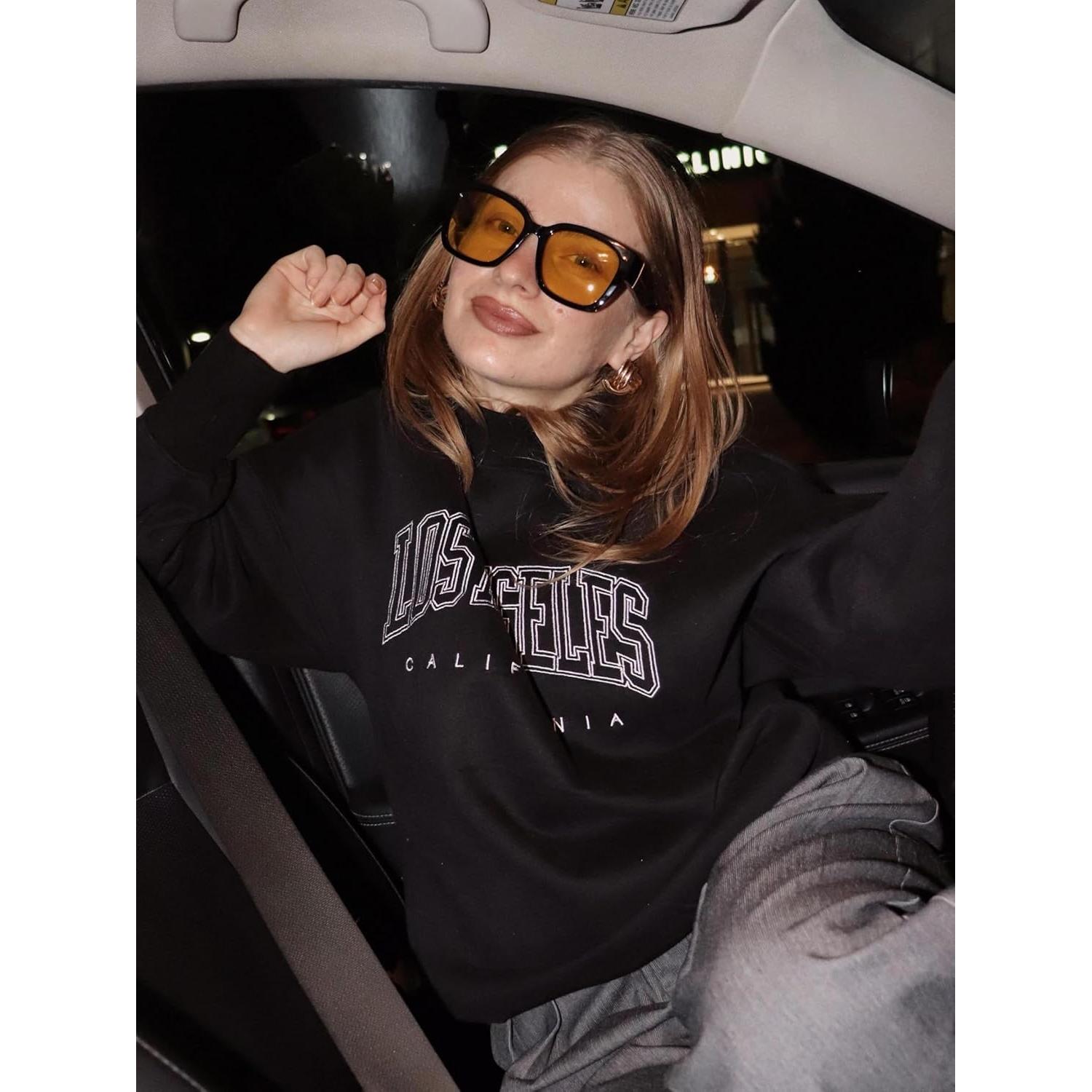 Gafas de Visión Nocturna LVIOE Polarizadas Amarillas para Mujeres