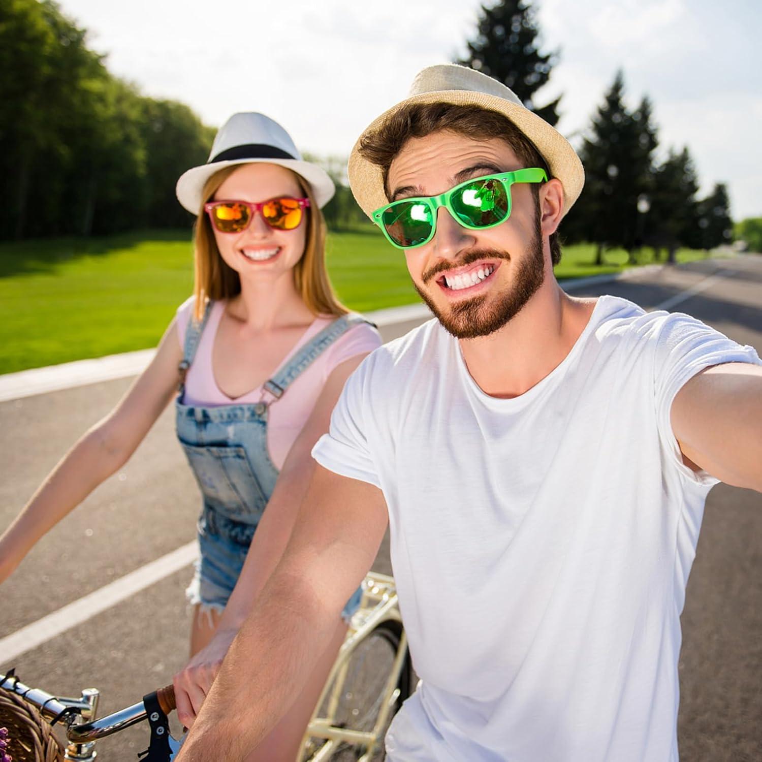 Gafas de Sol Coloridas Pibupibu - Paquete de 8 Unidades