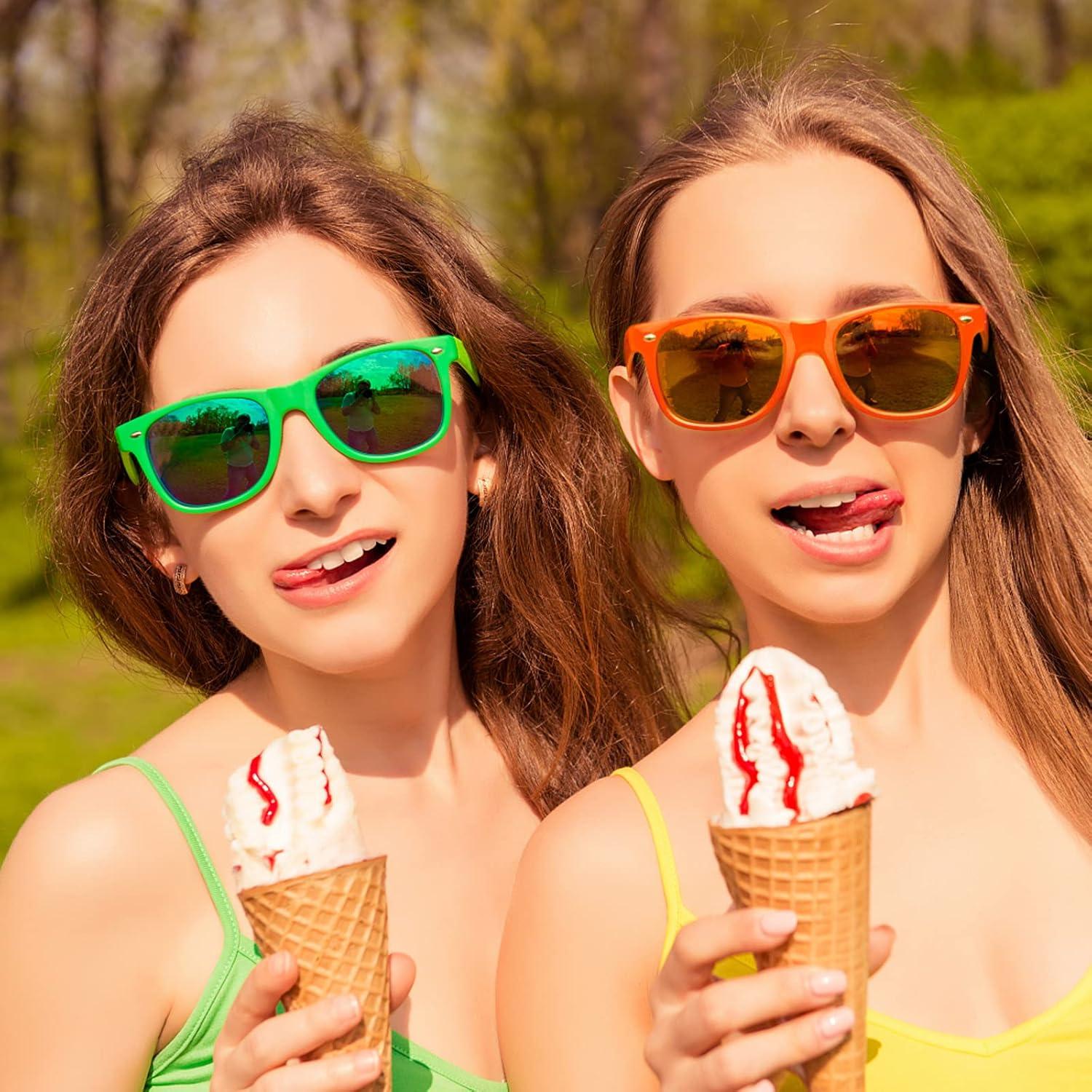 Gafas de Sol Coloridas Pibupibu - Paquete de 8 Unidades