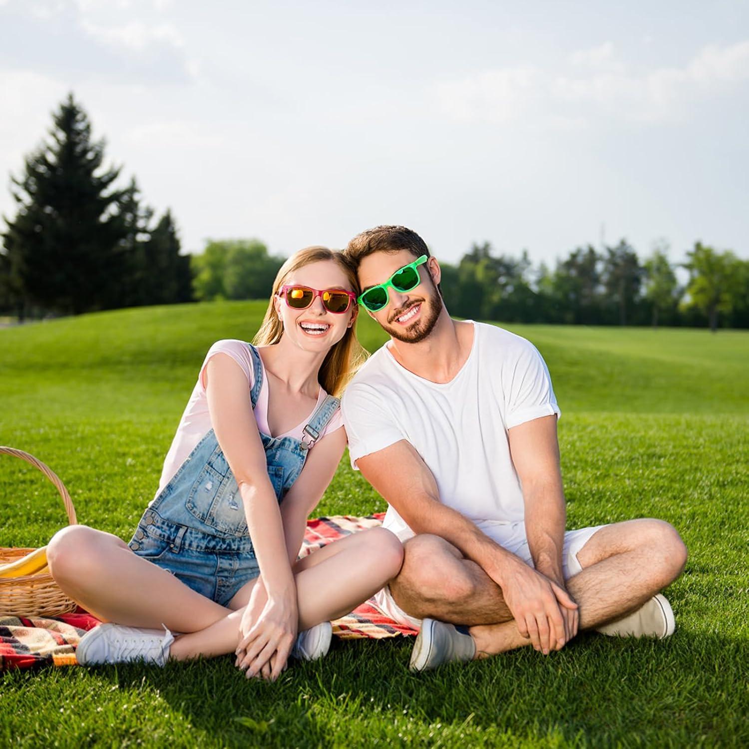 Gafas de Sol Coloridas Pibupibu - Paquete de 8 Unidades