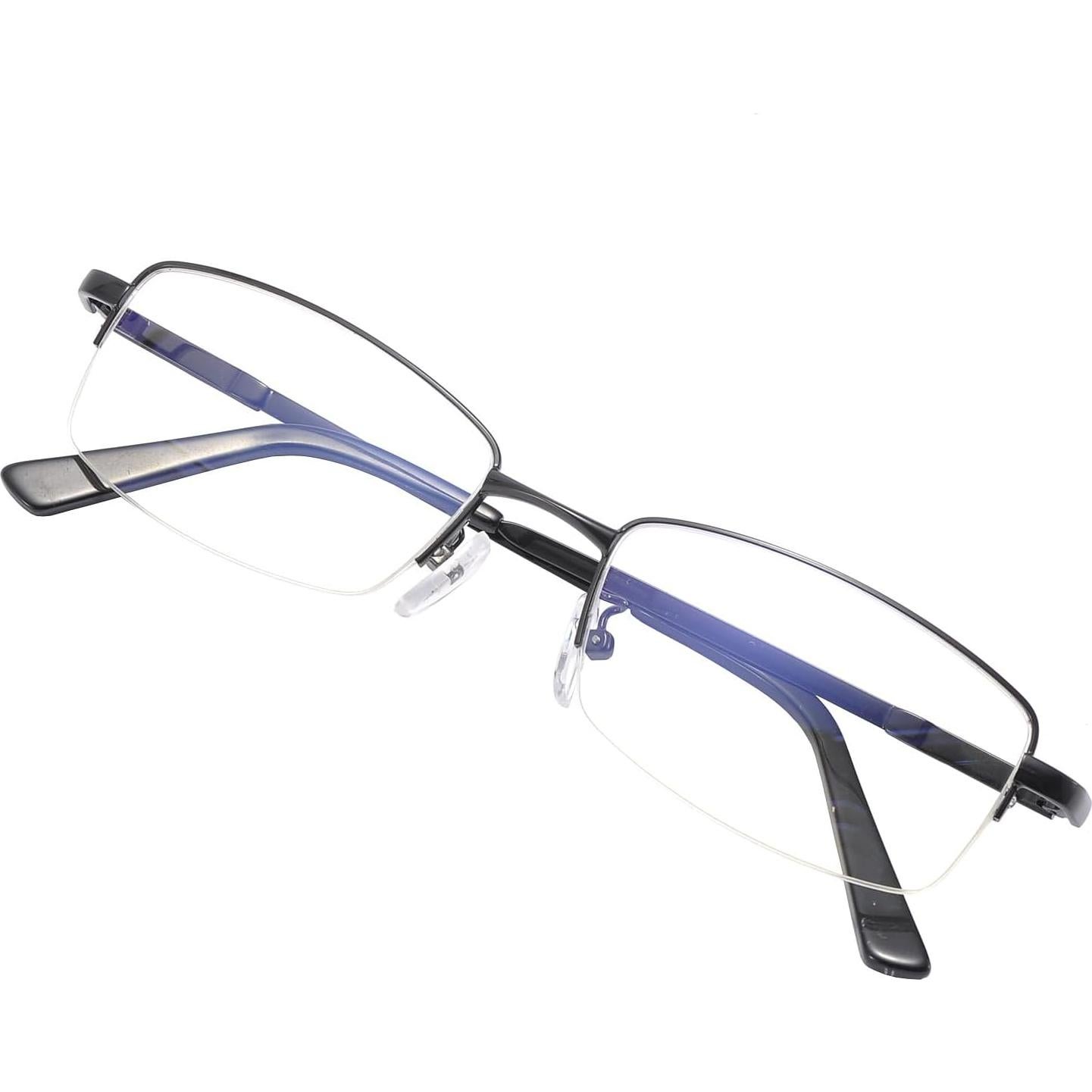 Gafas de bloqueo de luz azul SANHOOPOLO unisex marco metálico