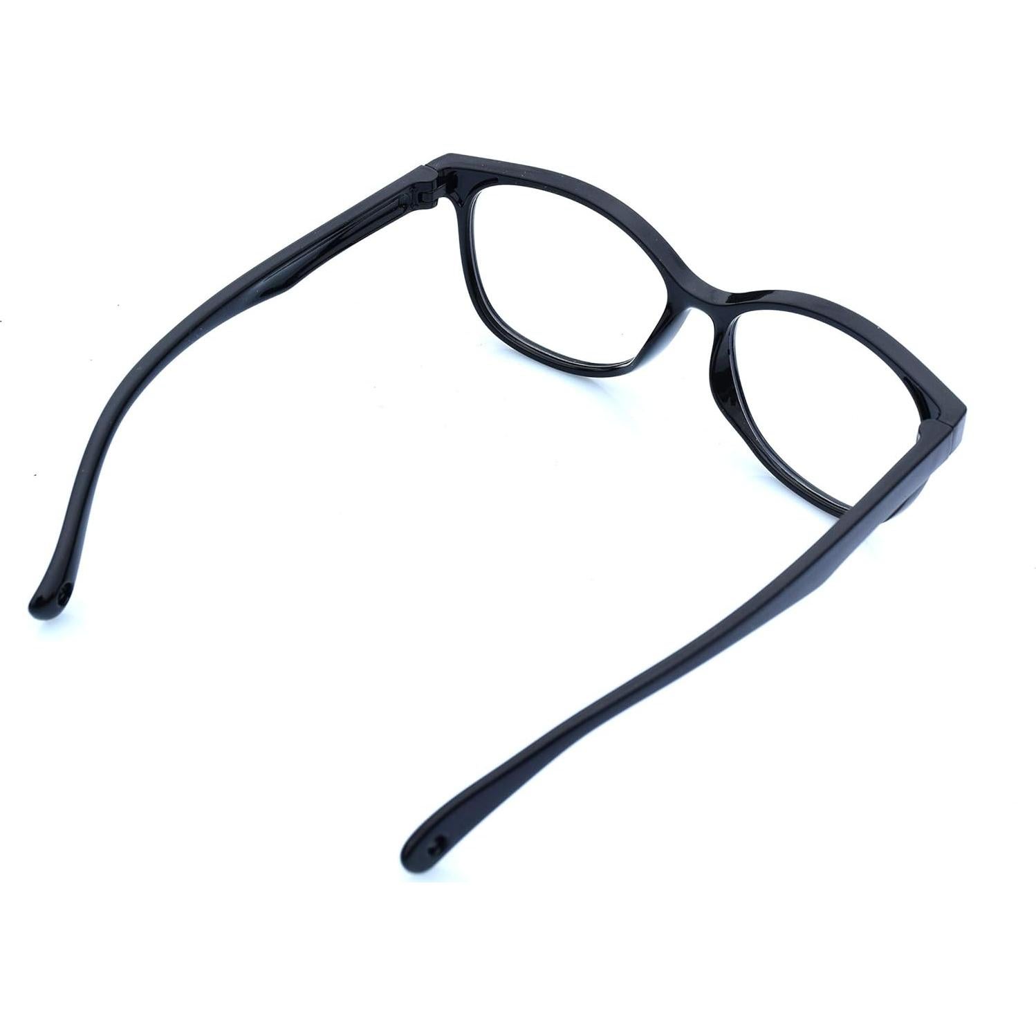 Gafas bloqueadoras de luz azul para niños 3-12 años - Negro