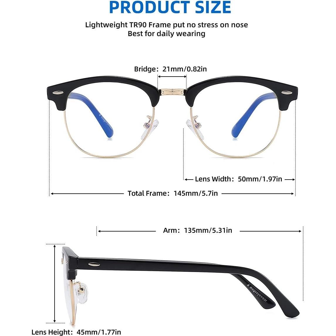 Gafas Bloqueadoras de Luz Azul SOAR&EAGLE UV400 - 3 Paquetes