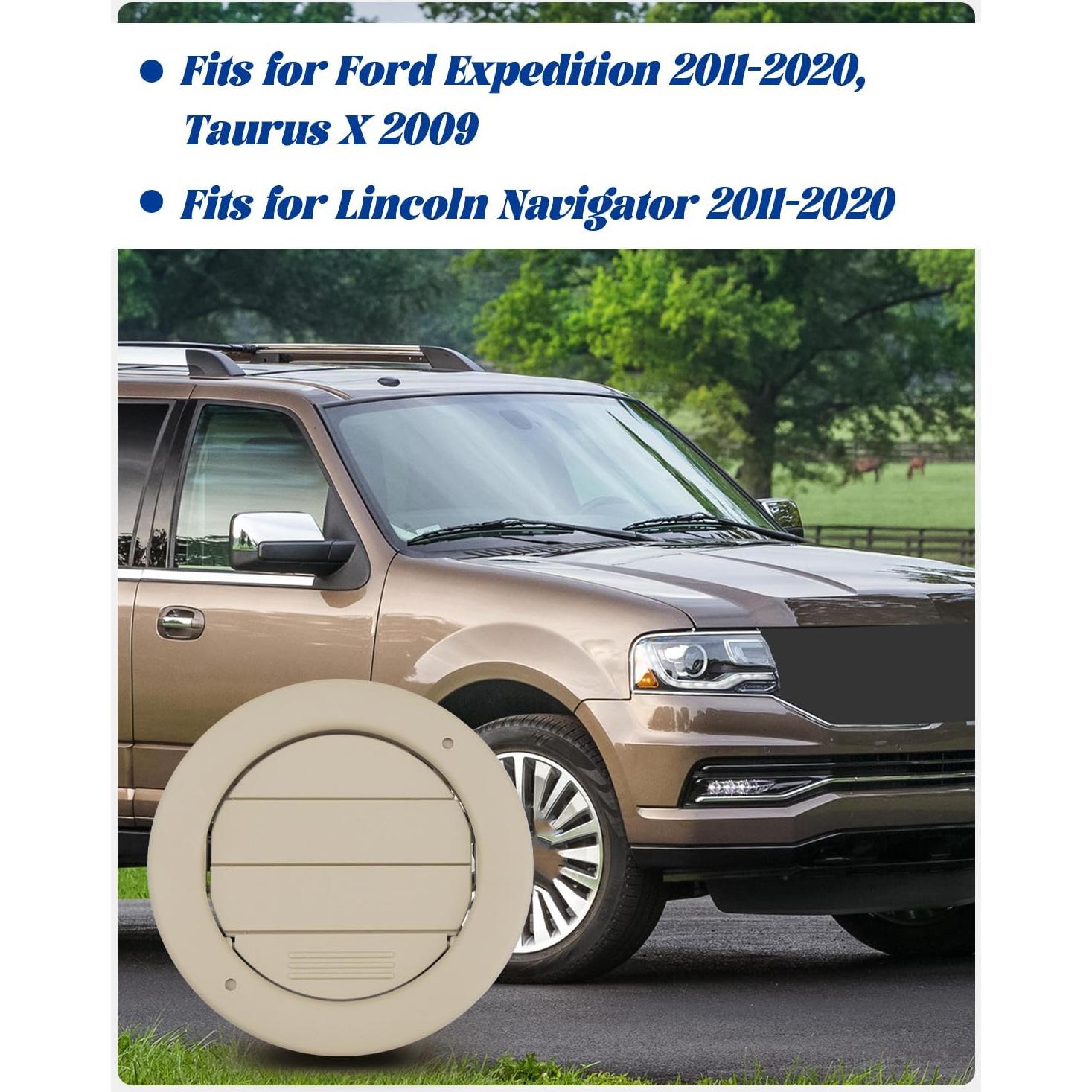 Rejilla de Ventilación A/C Techo Beige ANODZU 2 Paquetes