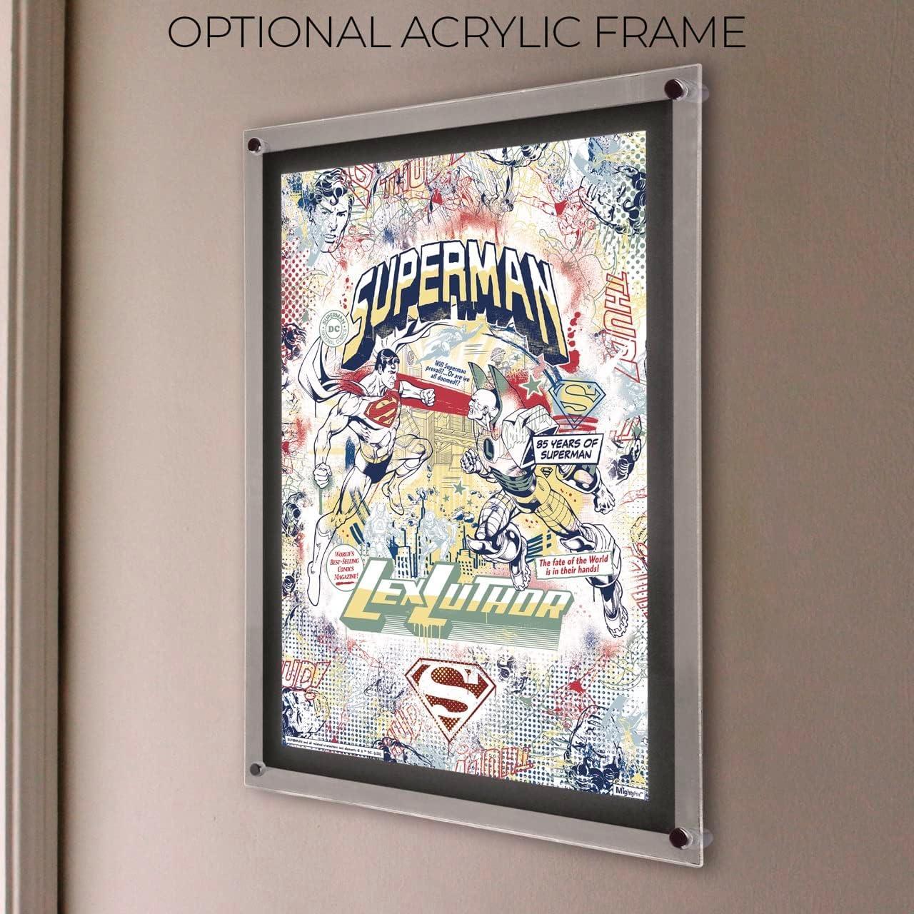 Arte de Pared MightyPrint DC Comics Superman 85 Aniversario 43.2x61cm