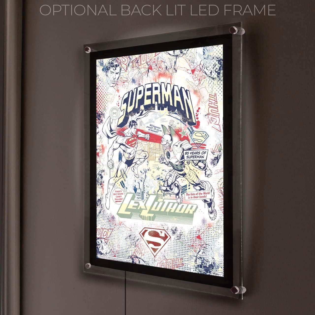 Arte de Pared MightyPrint DC Comics Superman 85 Aniversario 43.2x61cm