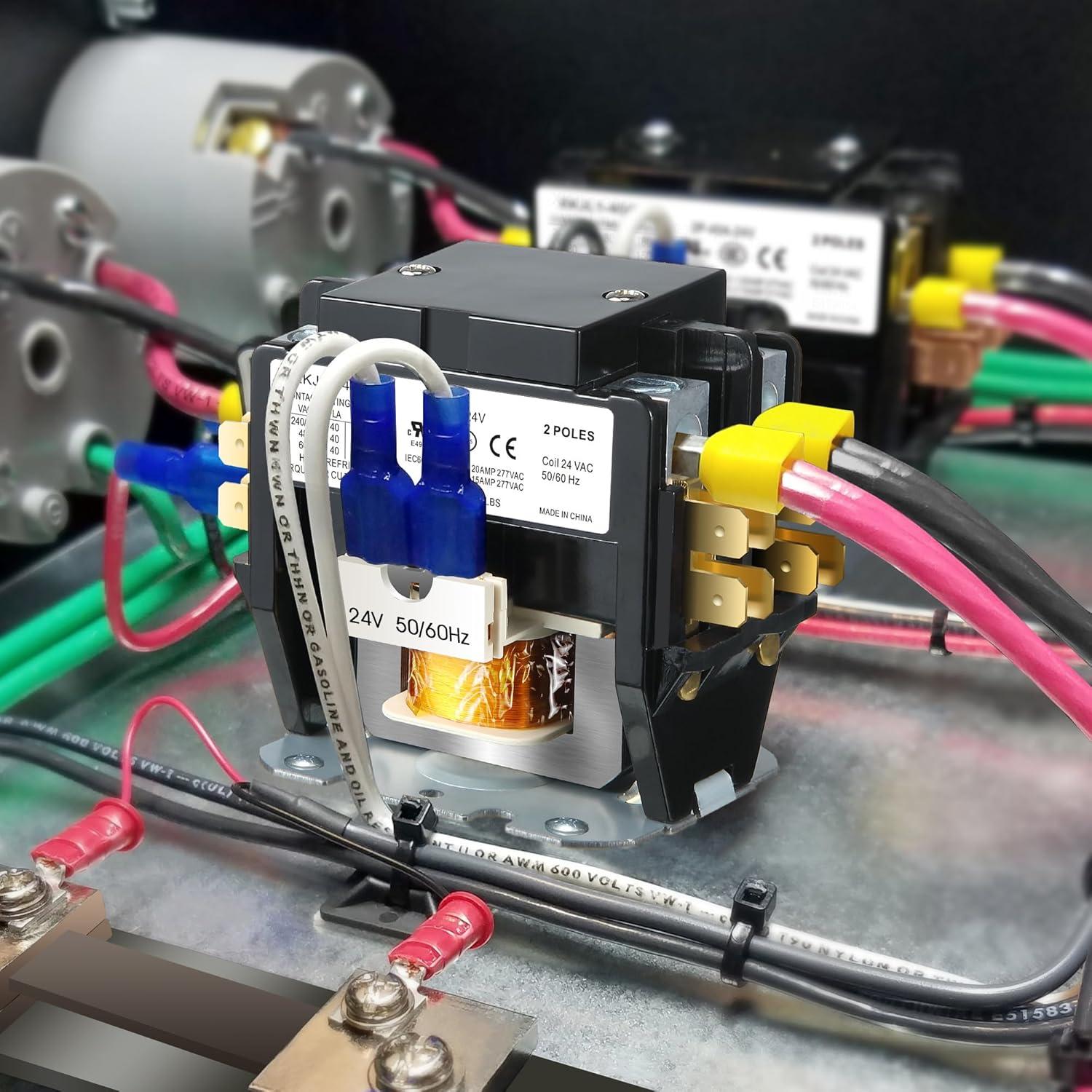 Contacto de Aire Acondicionado Dreyoo 24V 40A 2 Polos