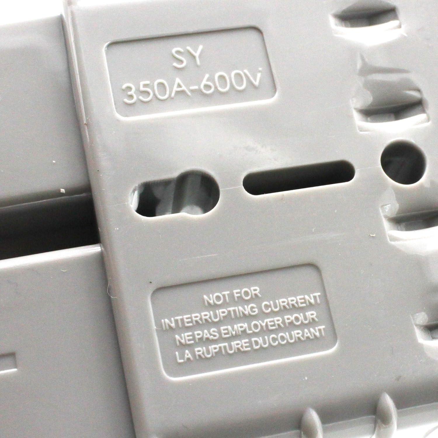 Conector de Desconexión Rápida X-Haibei 350A 2/0 AWG Gris