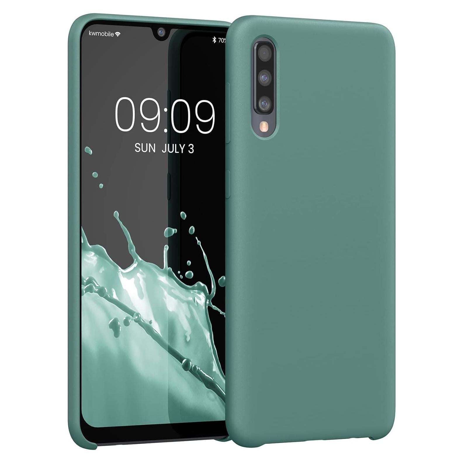 Funda de Silicona TPU KW-Mobile para Samsung Galaxy A50 - Noche Ártica