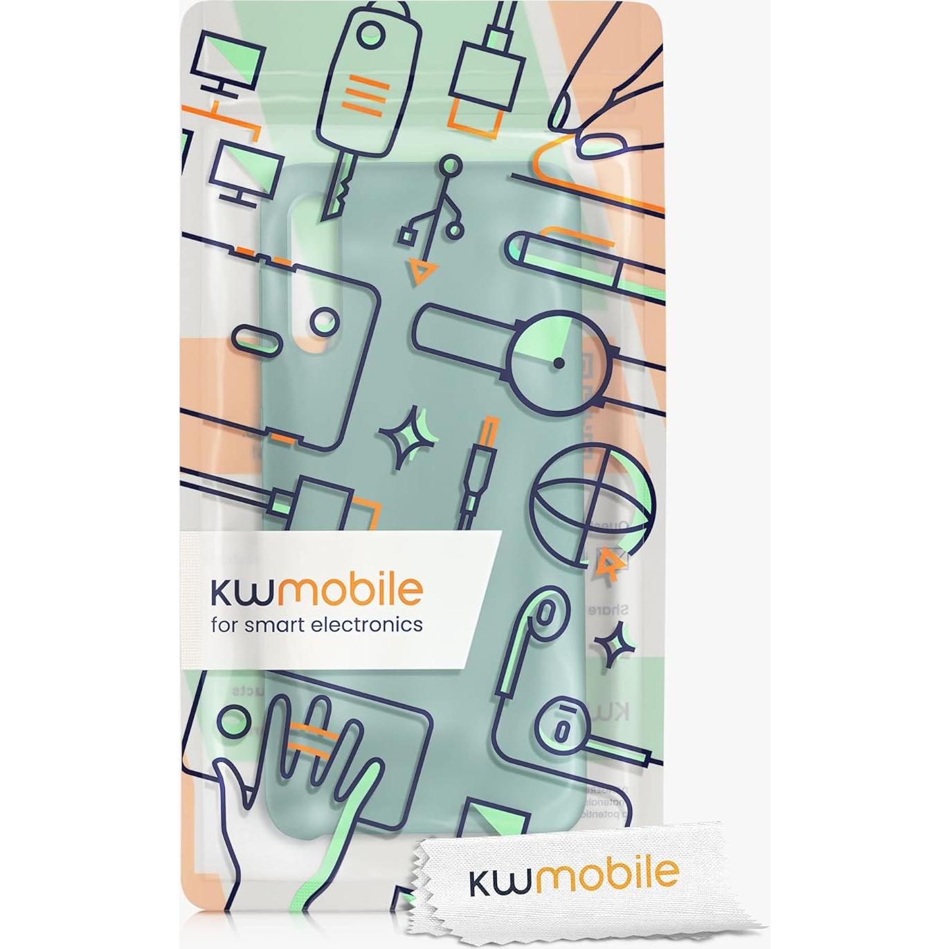 Funda de Silicona TPU KW-Mobile para Samsung Galaxy A50 - Noche Ártica