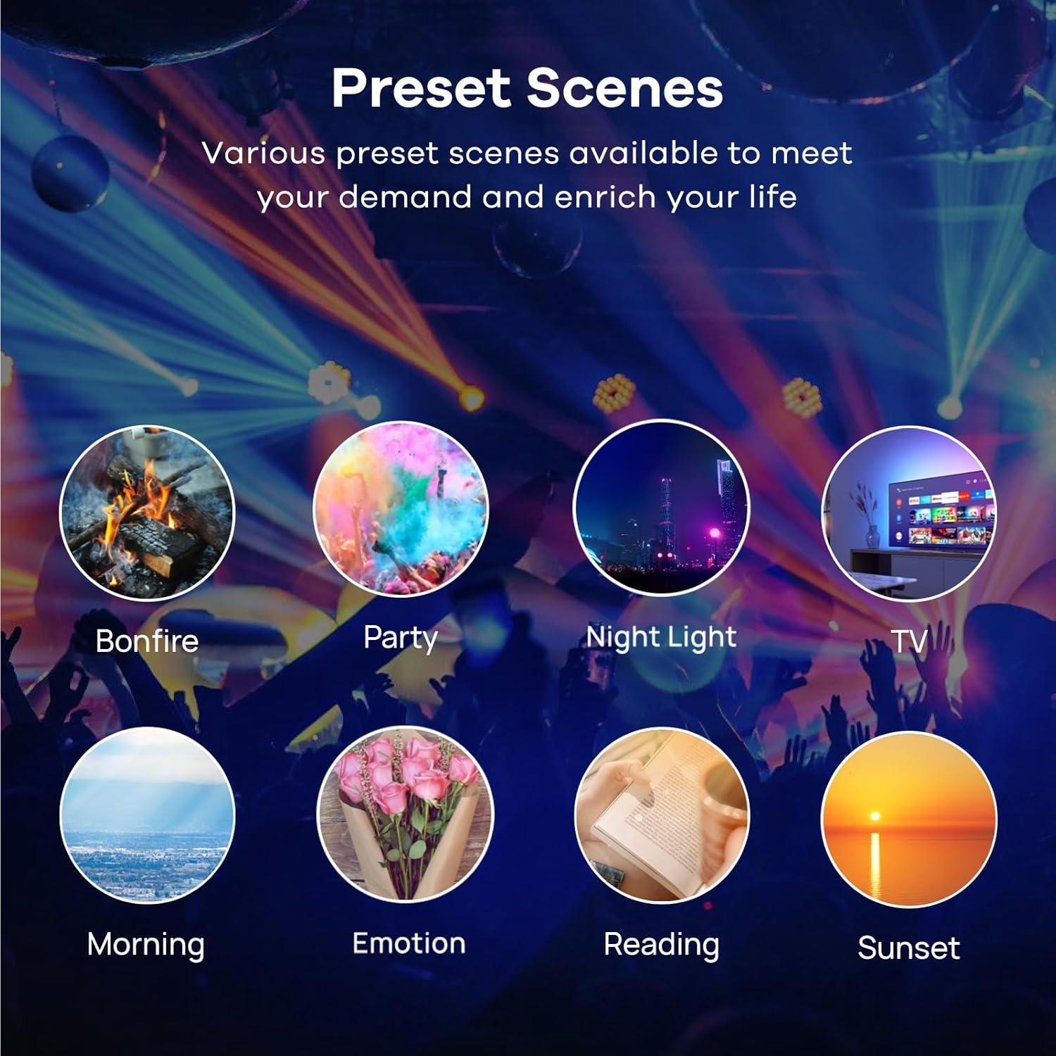 Bombilla Inteligente Linkind A19 WiFi 9W RGBTW Control APP