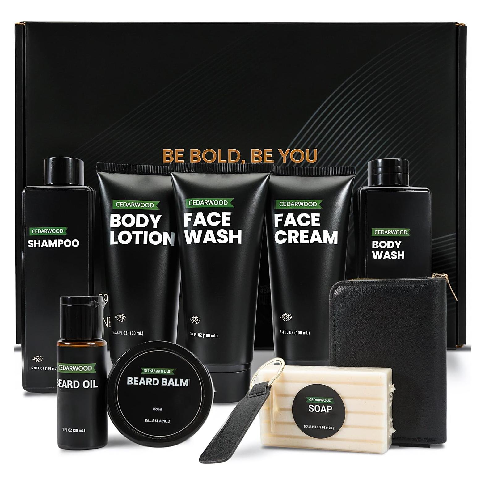 Kit de Cuidado Personal para Hombres Rinse & Robust 10 Piezas