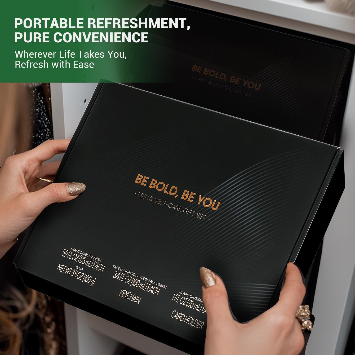 Kit de Cuidado Personal para Hombres Rinse & Robust 10 Piezas