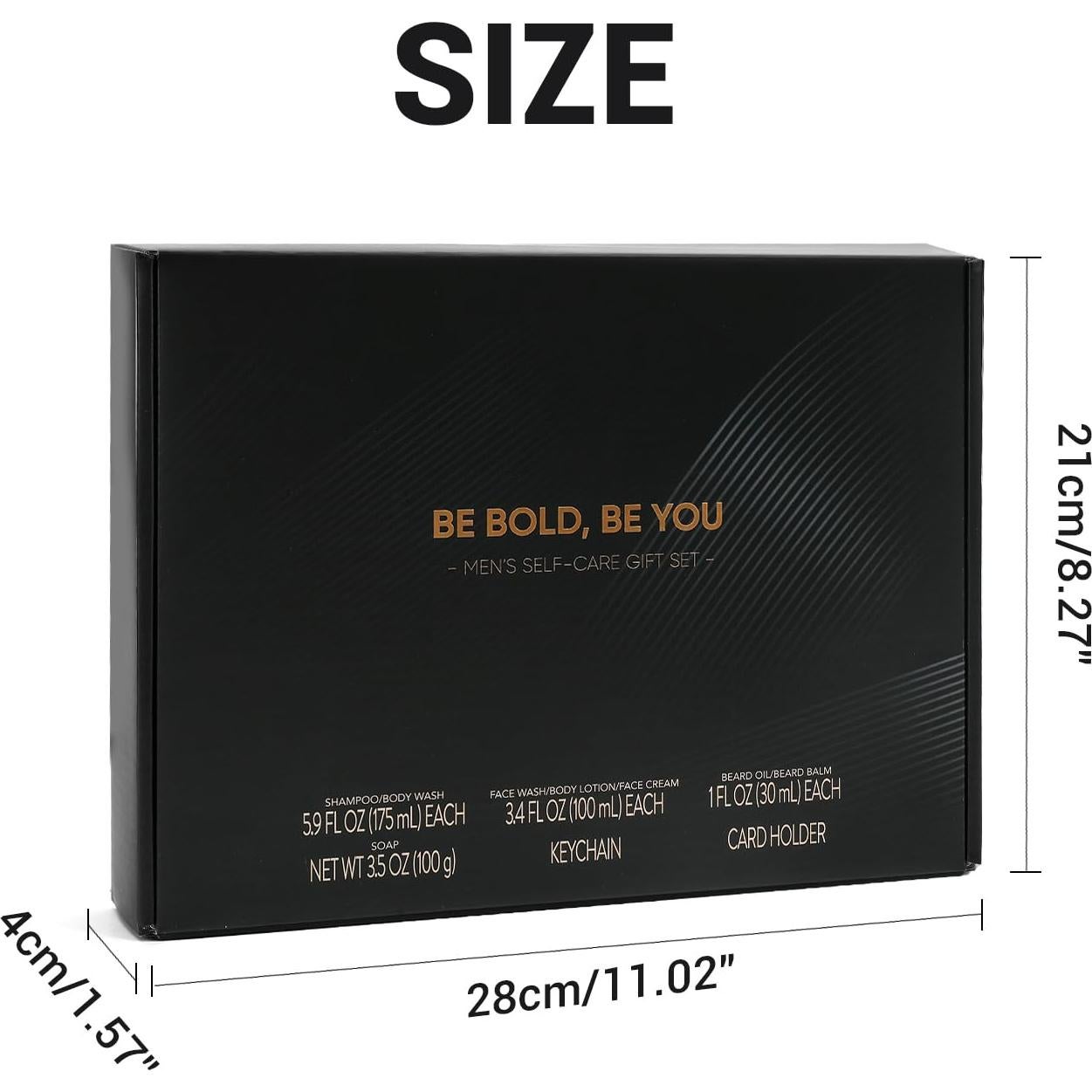 Kit de Cuidado Personal para Hombres Rinse & Robust 10 Piezas