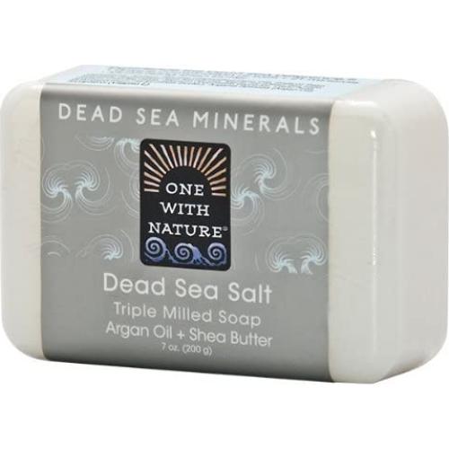 Jabón Mineral del Mar Muerto Uno Con La Naturaleza 198g x6