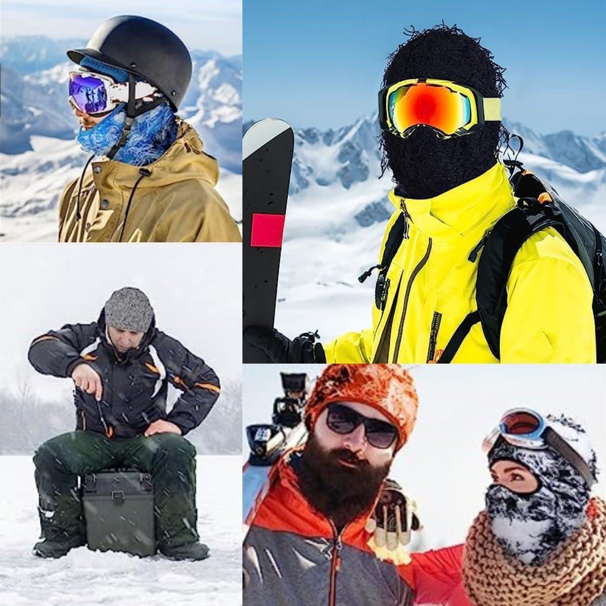 Pasamontañas Unisex Tejido a Prueba de Viento - Talla Única